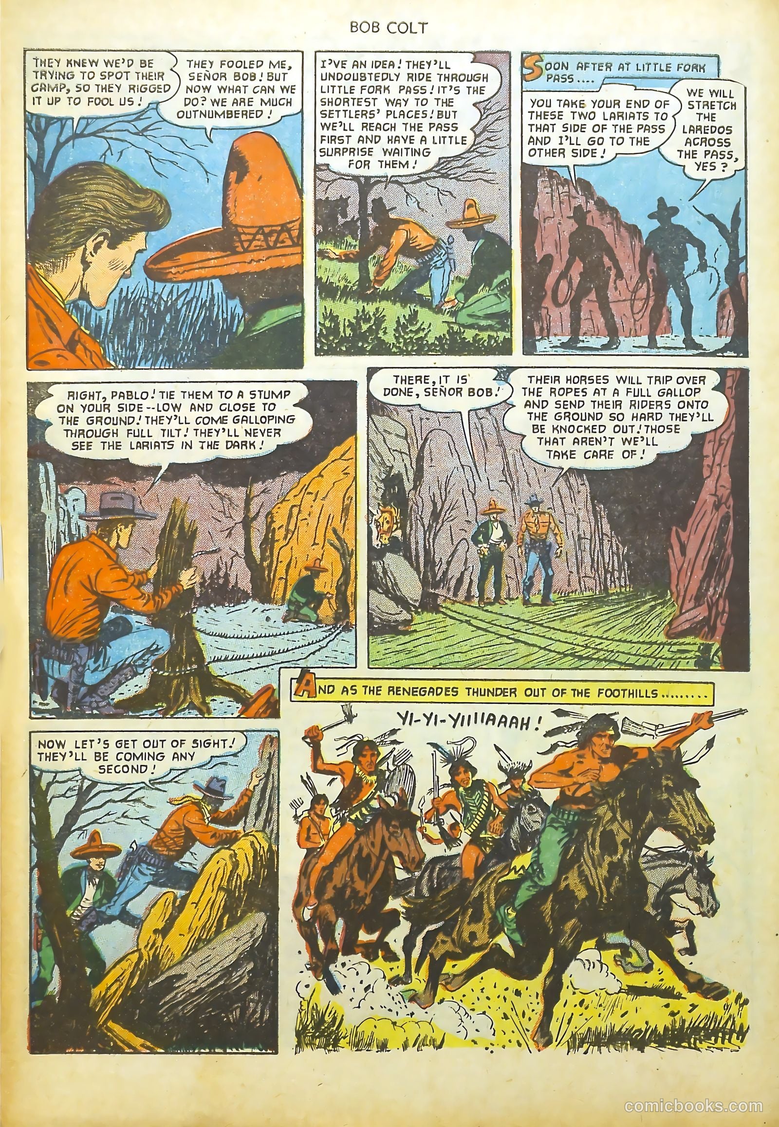 Bob Colt #9 (1952) — page 32 of 36