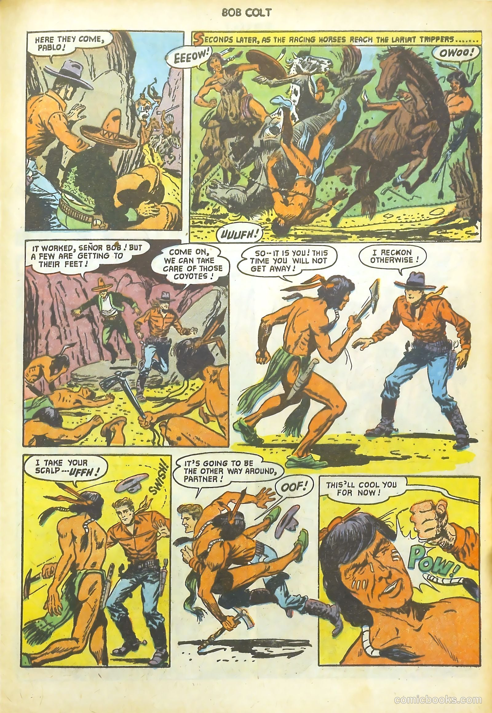 Bob Colt #9 (1952) — page 33 of 36