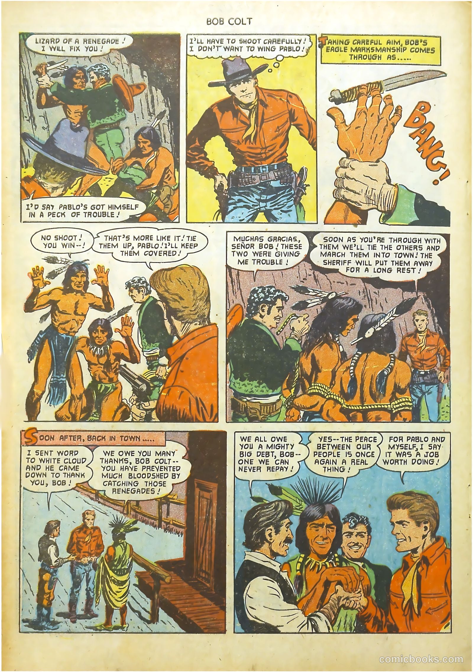 Bob Colt #9 (1952) — page 34 of 36