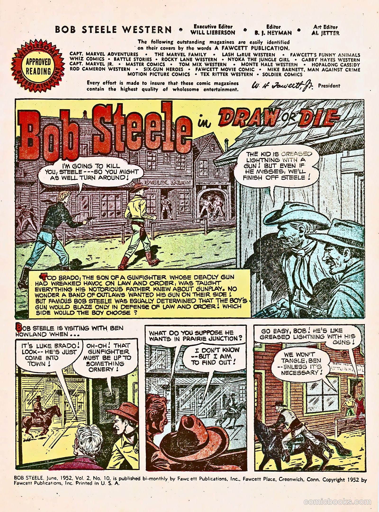 Bob Steele #10 (1952) — page 3 of 36