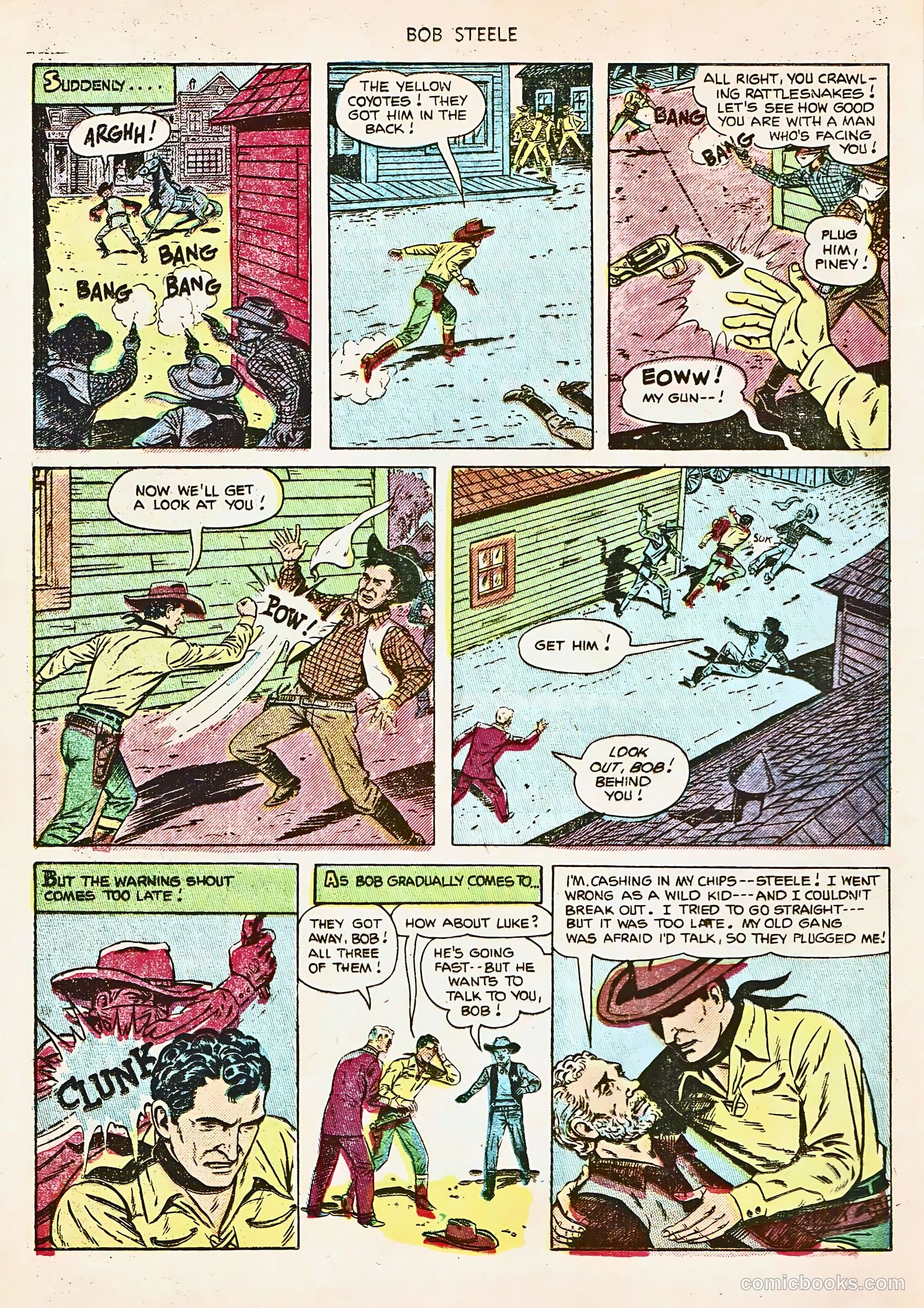 Bob Steele #10 (1952) — page 4 of 36
