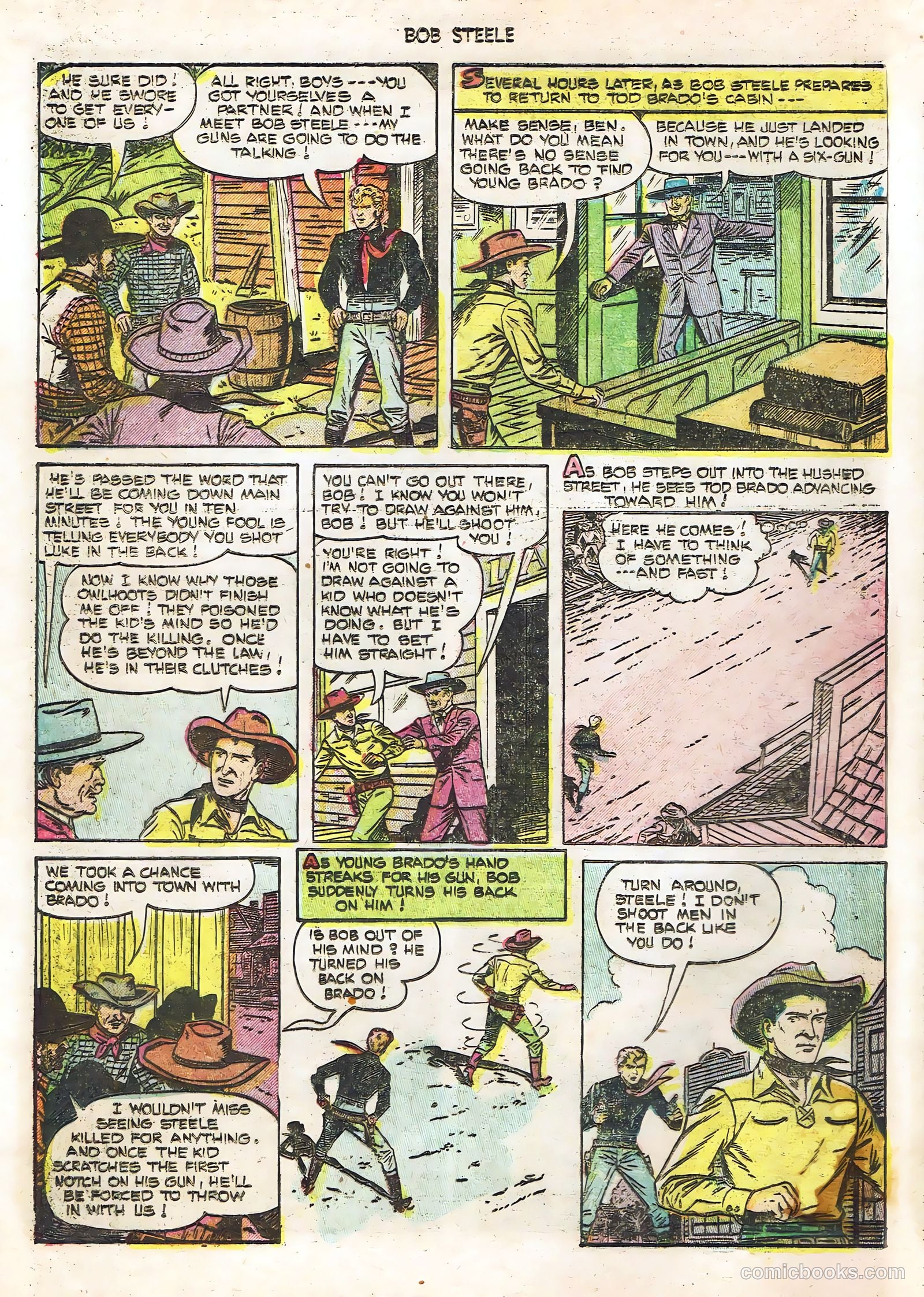 Bob Steele #10 (1952) — page 8 of 36