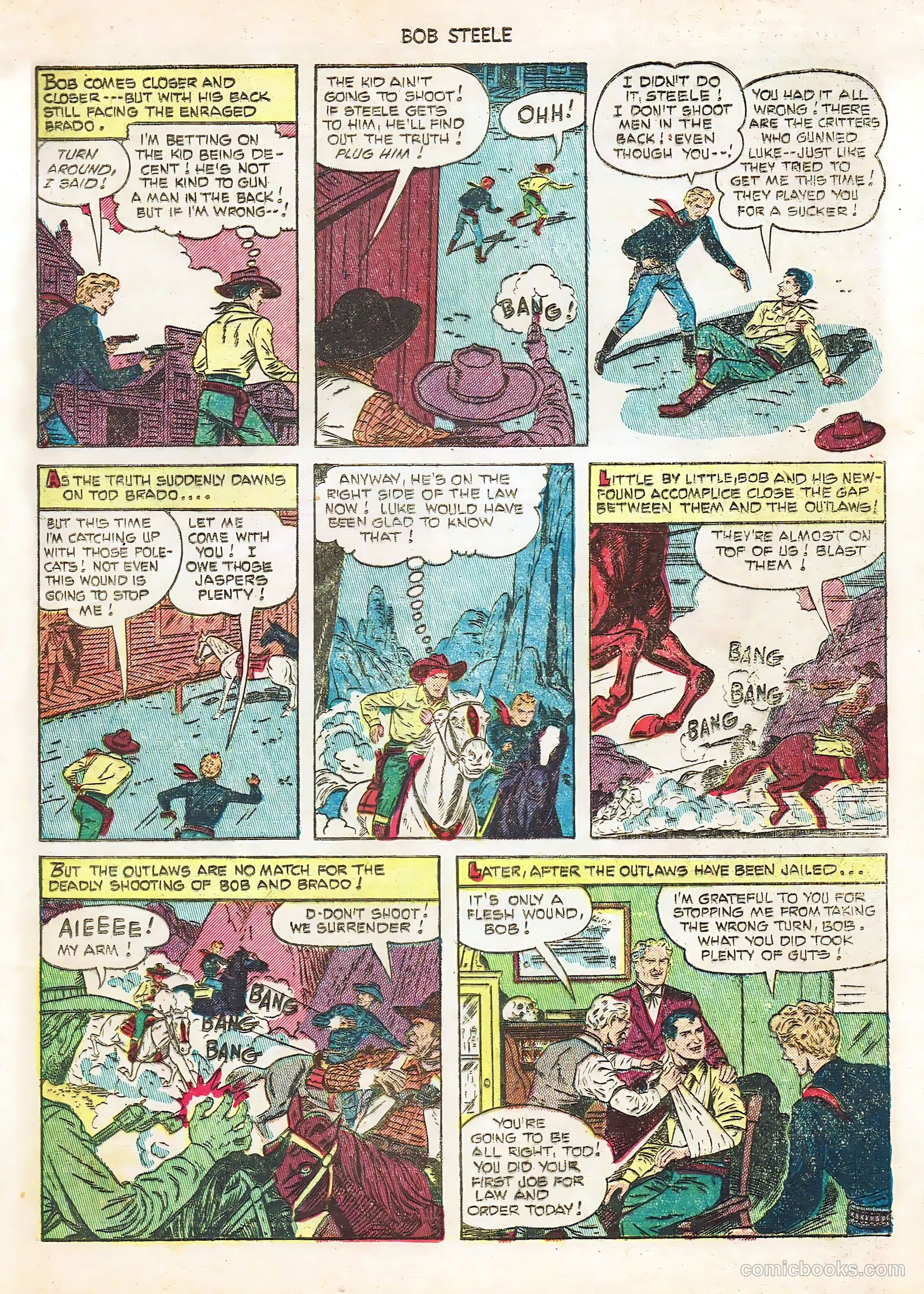 Bob Steele #10 (1952) — page 9 of 36