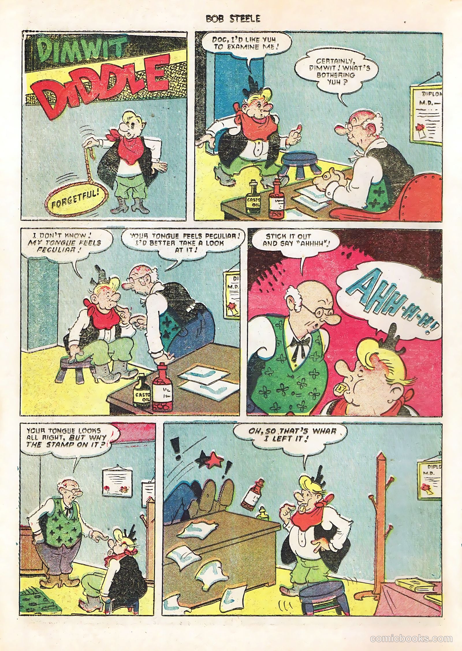 Bob Steele #10 (1952) — page 10 of 36