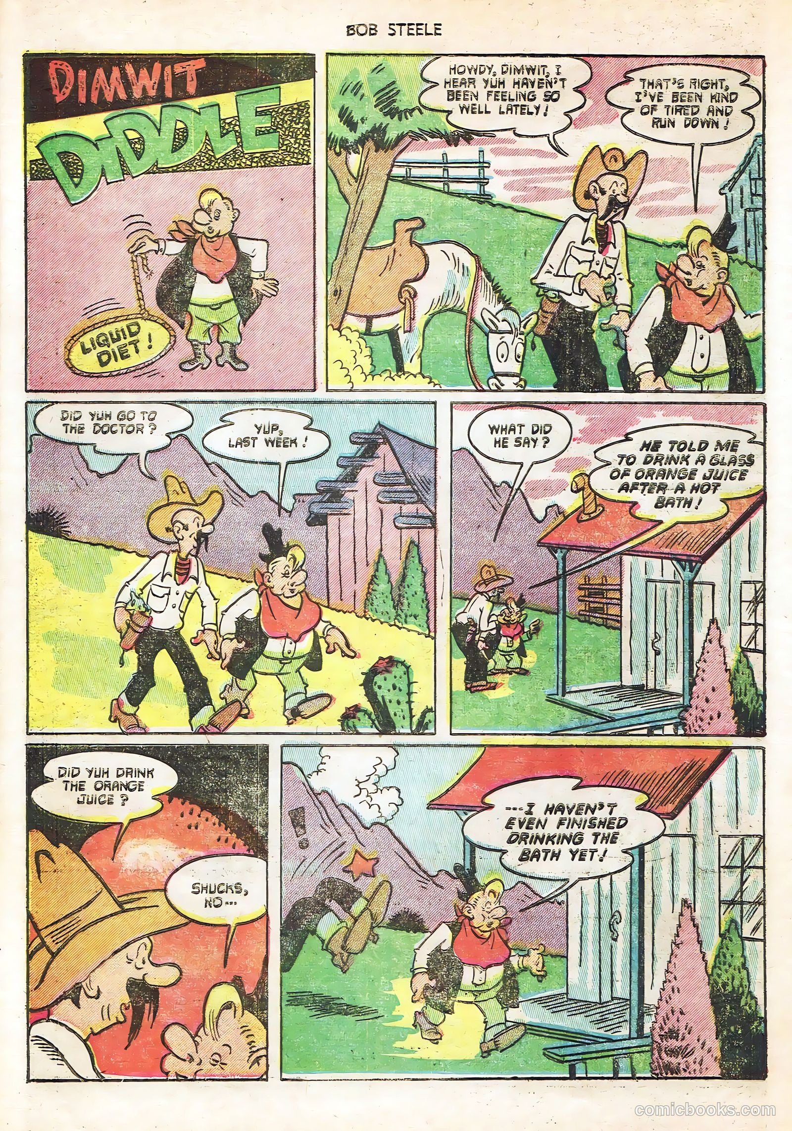 Bob Steele #10 (1952) — page 24 of 36