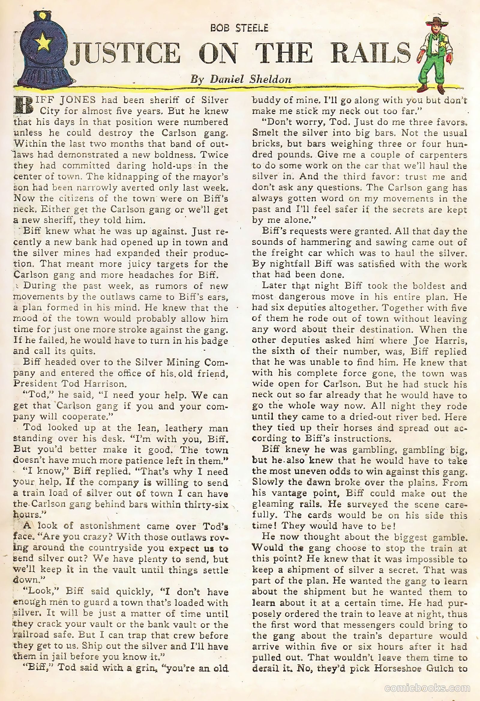 Bob Steele #10 (1952) — page 25 of 36