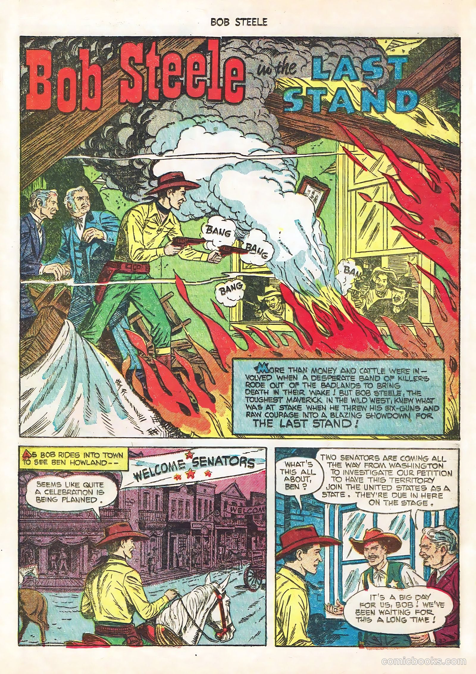 Bob Steele #10 (1952) — page 28 of 36