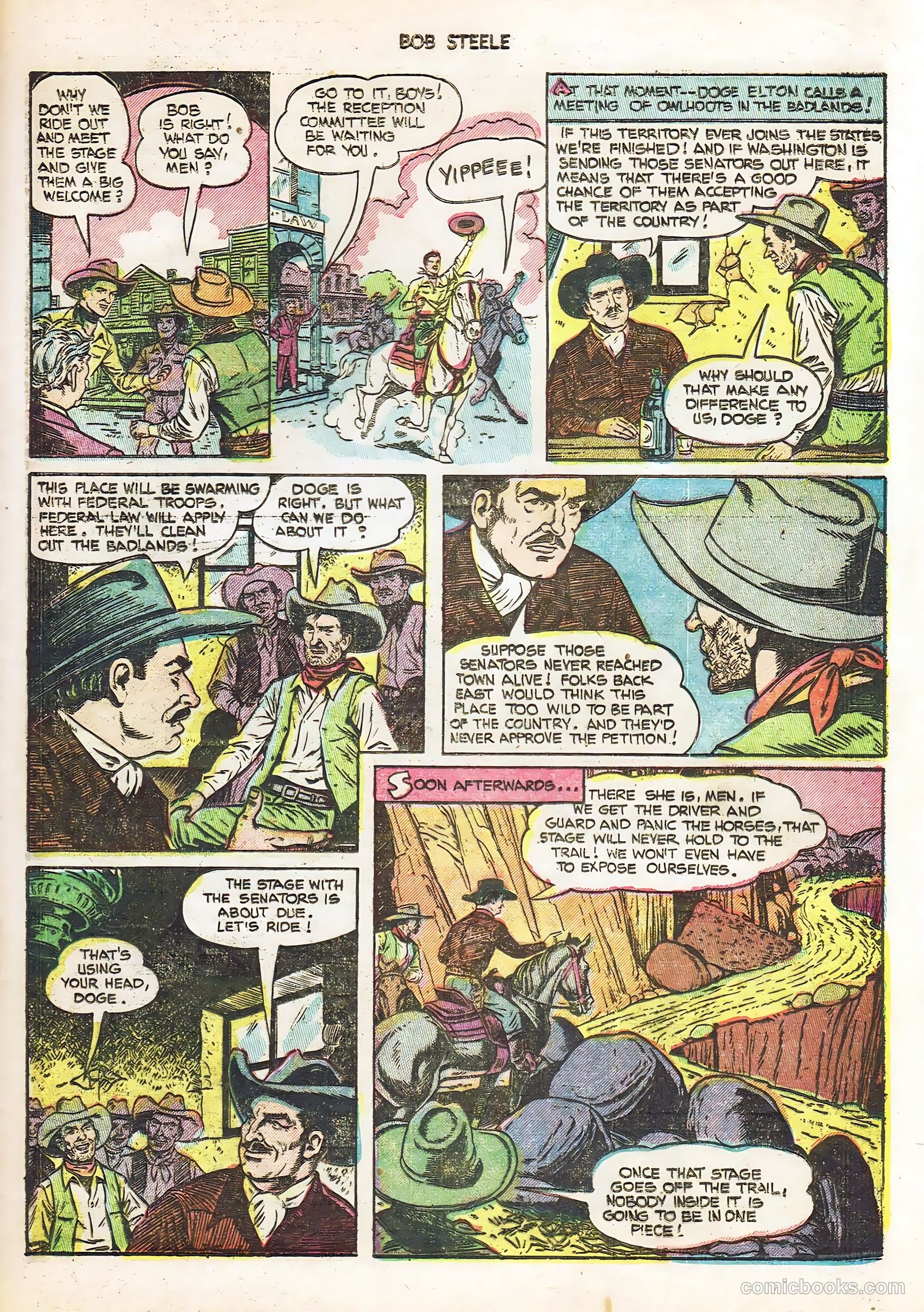 Bob Steele #10 (1952) — page 29 of 36
