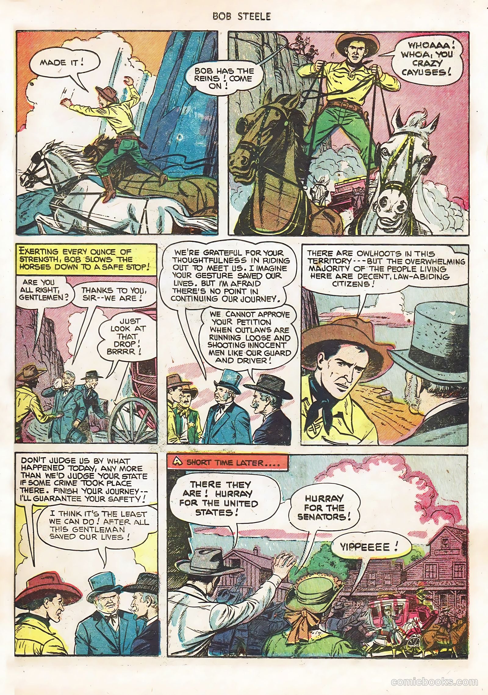Bob Steele #10 (1952) — page 31 of 36