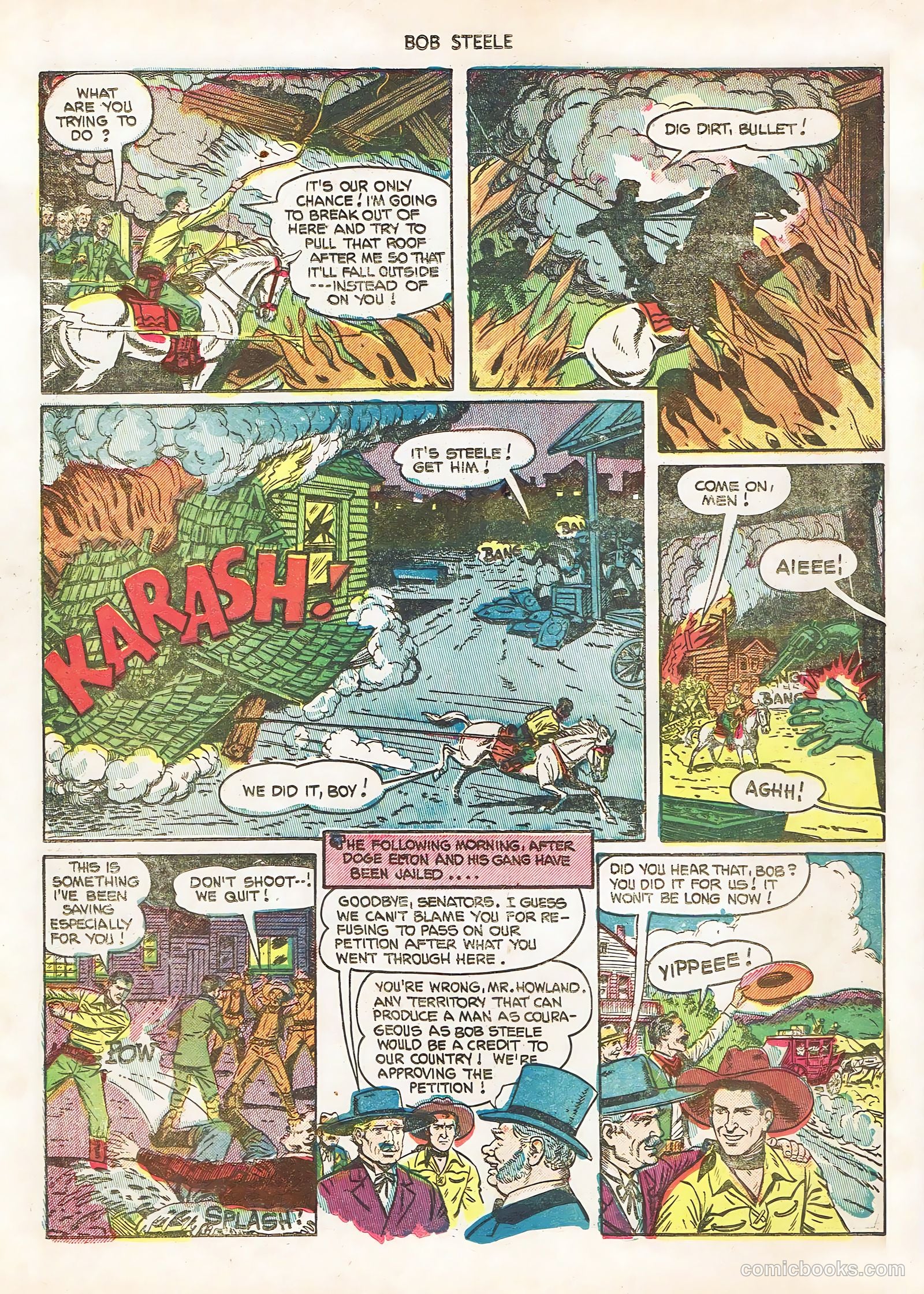 Bob Steele #10 (1952) — page 34 of 36