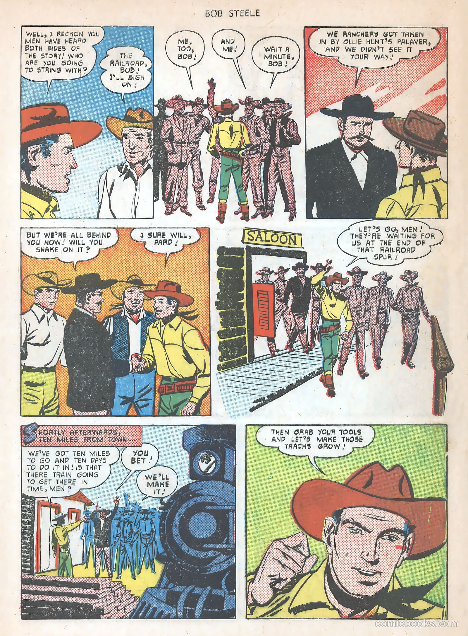 Bob Steele #3 (1951) — page 10 of 37