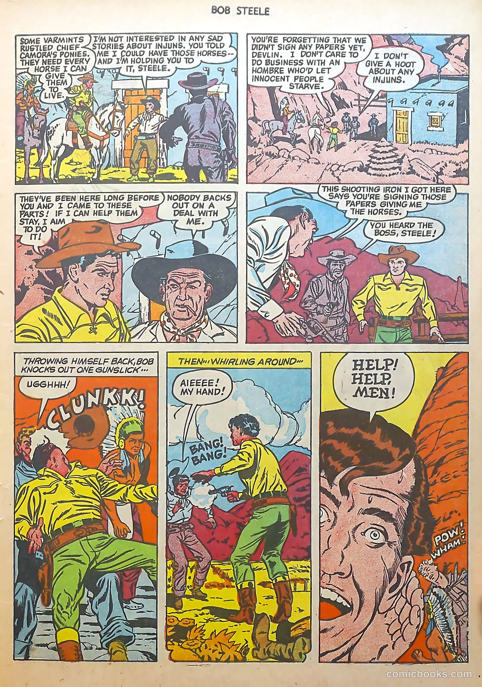 Bob Steele #4 (1951) — page 7 of 36