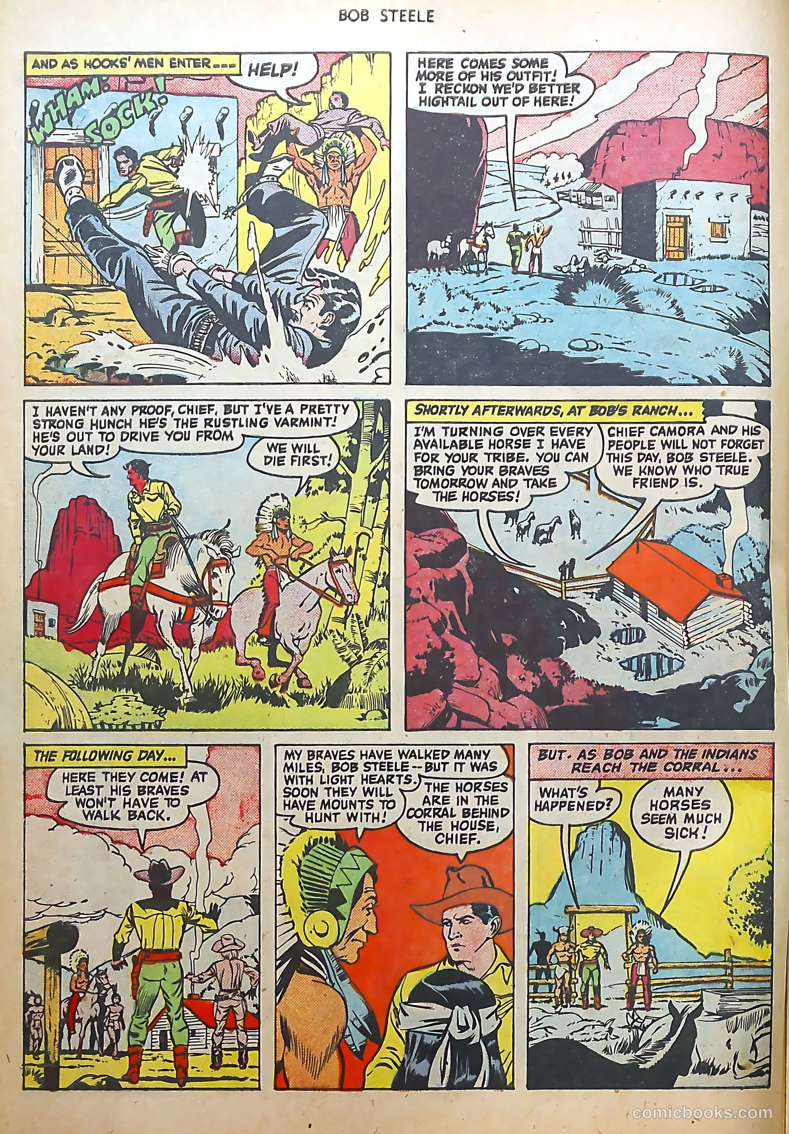 Bob Steele #4 (1951) — page 8 of 36
