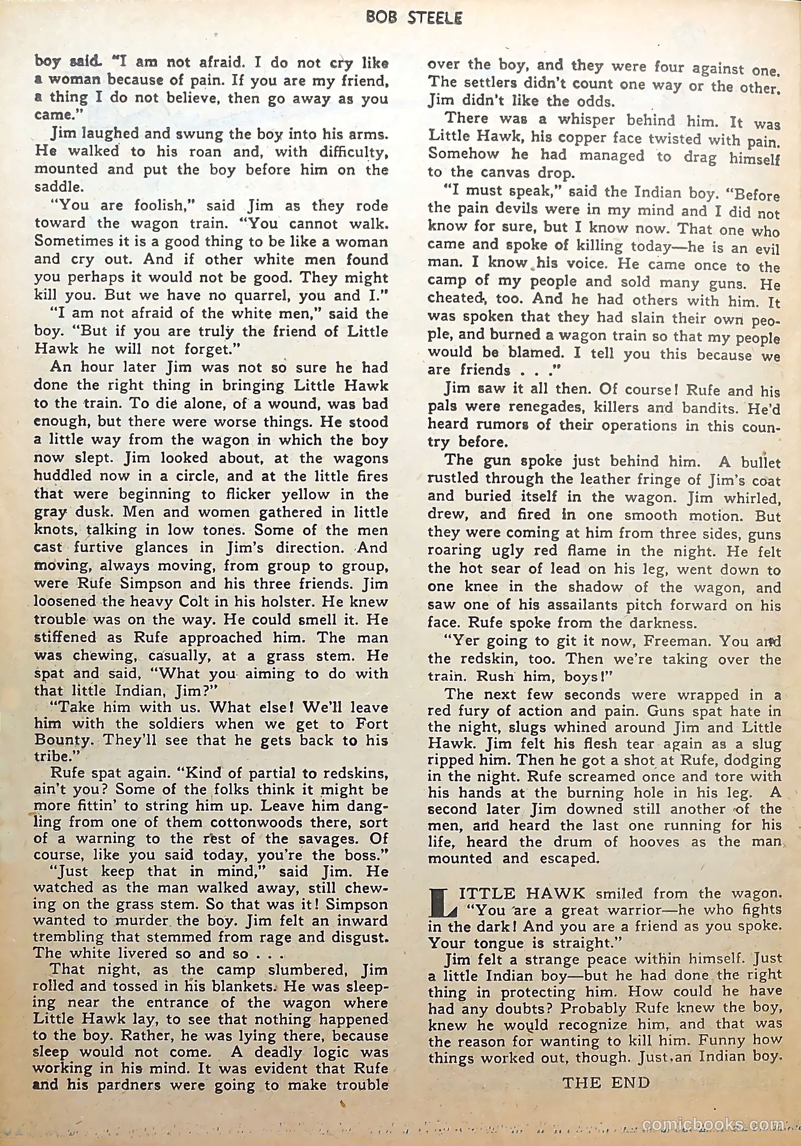 Bob Steele #4 (1951) — page 22 of 36