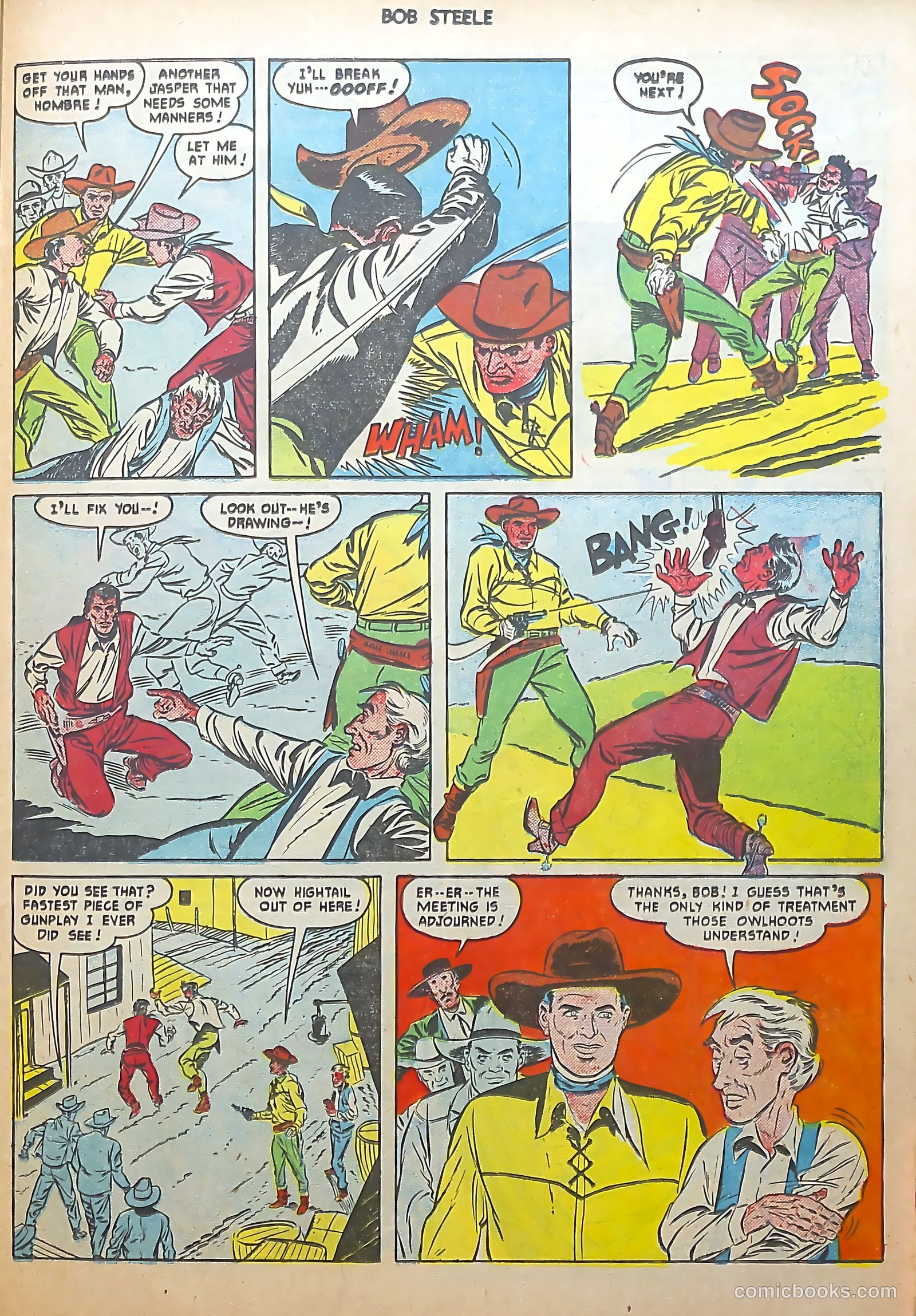 Bob Steele #4 (1951) — page 25 of 36