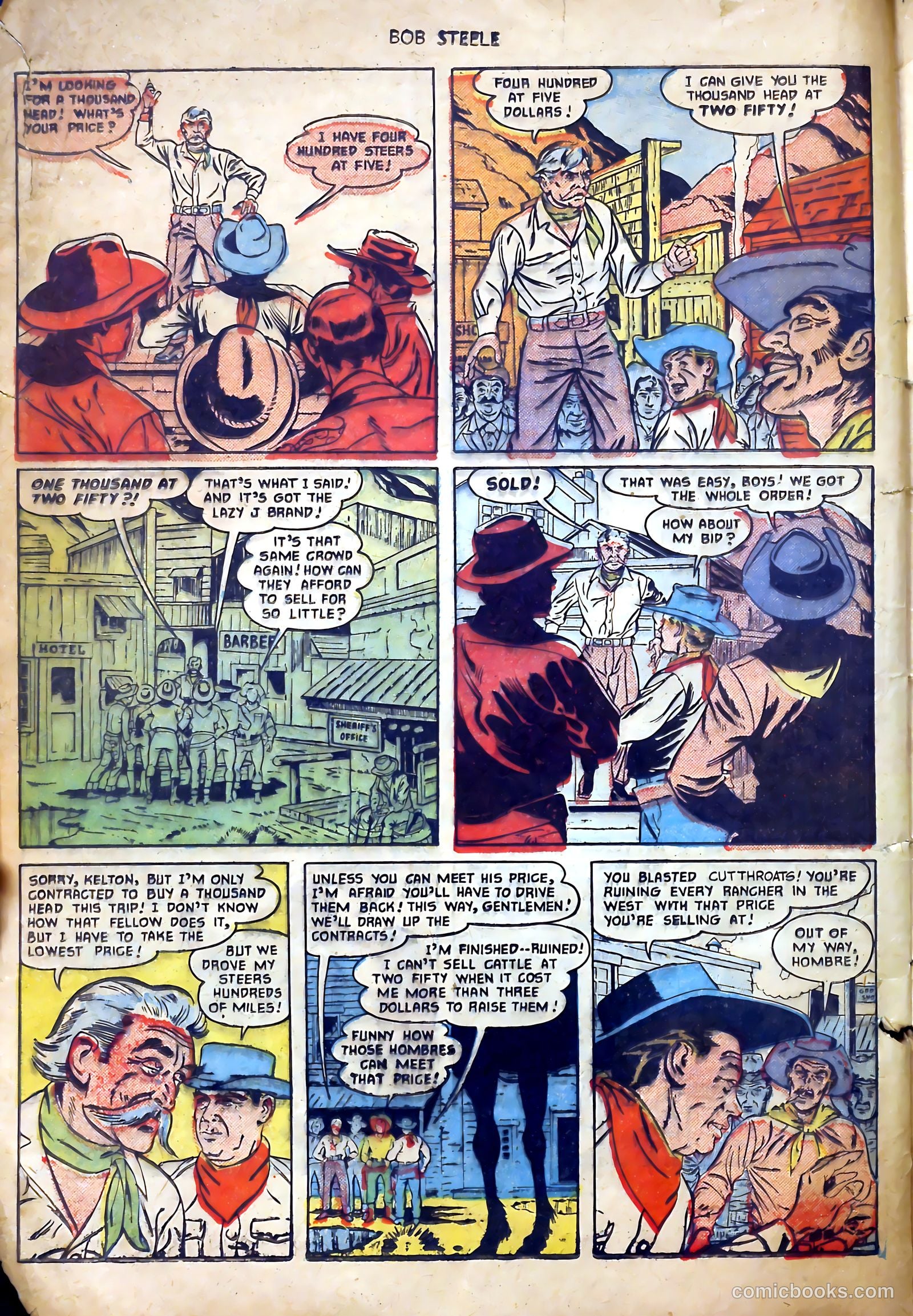 Bob Steele #5 (1951) — page 5 of 37