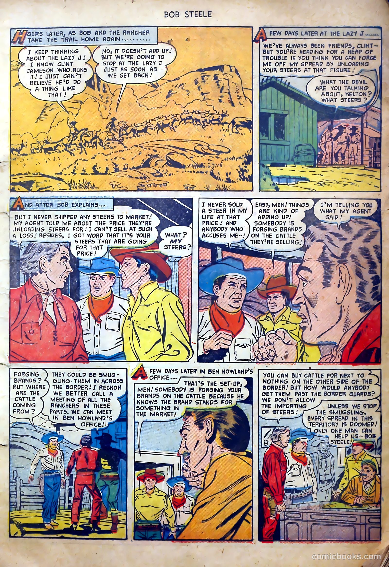 Bob Steele #5 (1951) — page 8 of 37