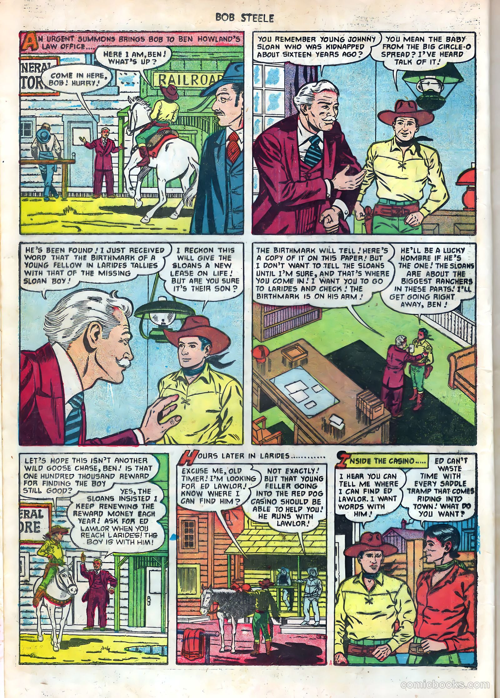 Bob Steele #6 (1951) — page 4 of 36