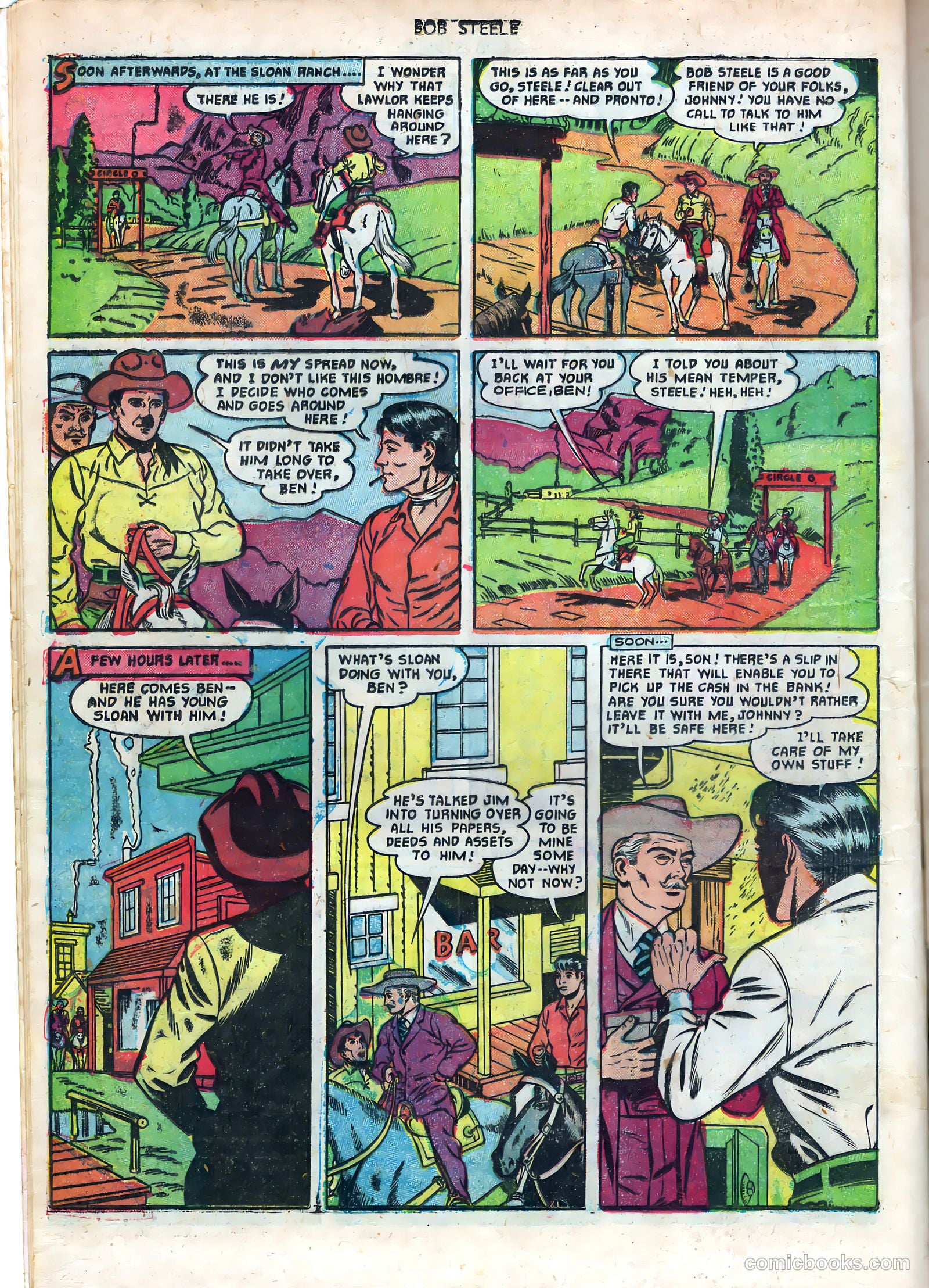 Bob Steele #6 (1951) — page 8 of 36