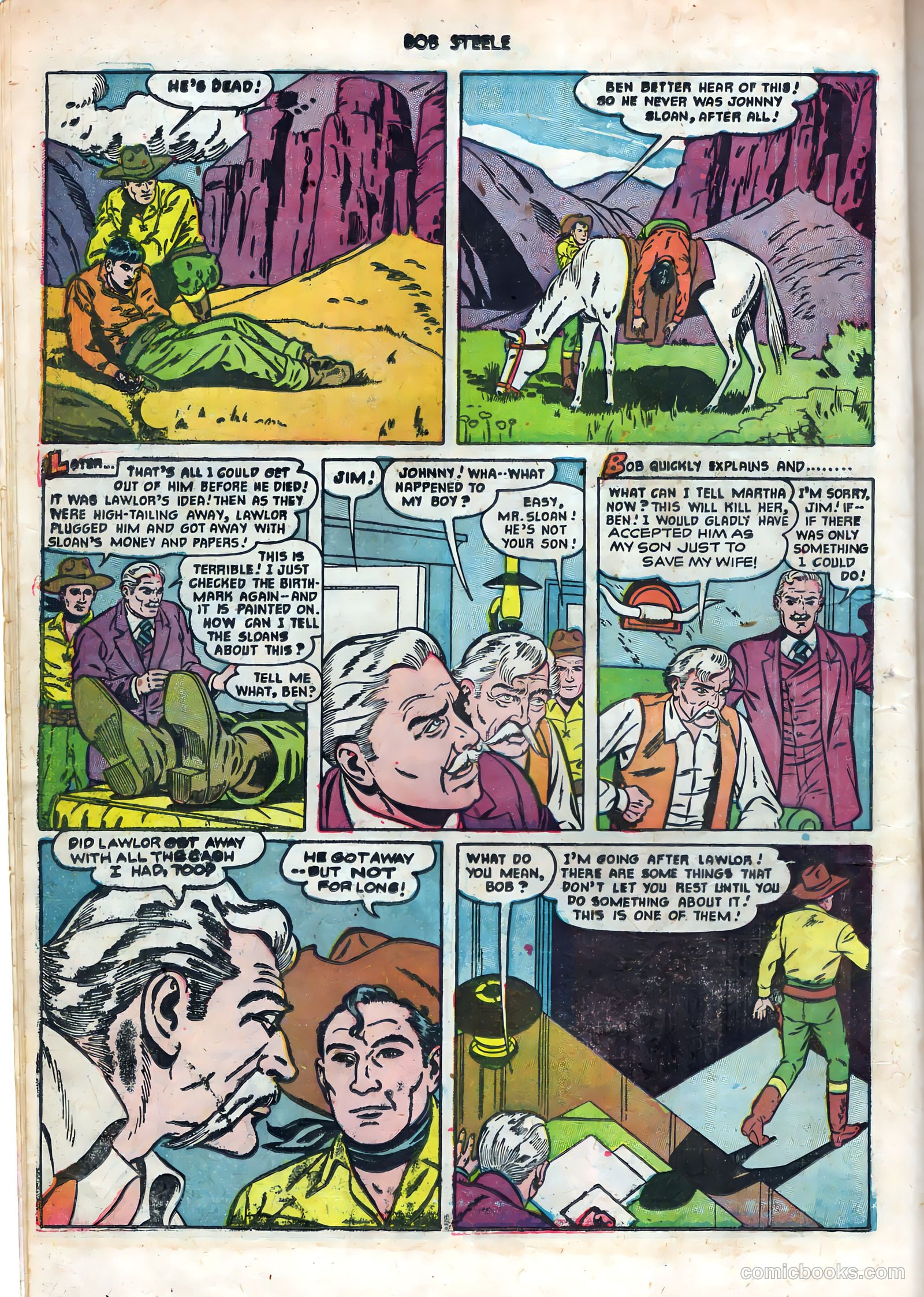 Bob Steele #6 (1951) — page 10 of 36
