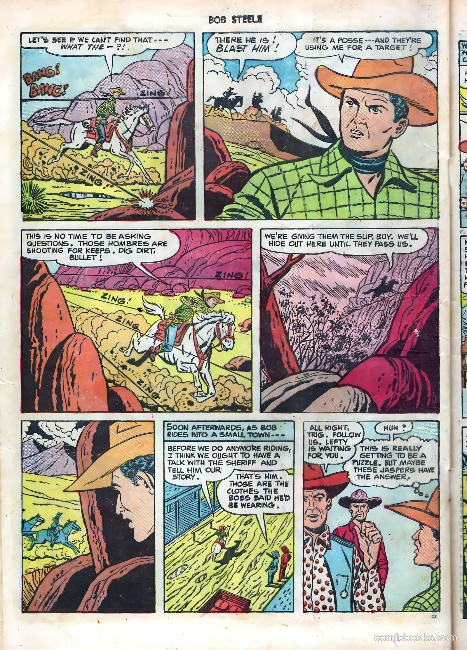 Bob Steele #6 (1951) — page 20 of 36