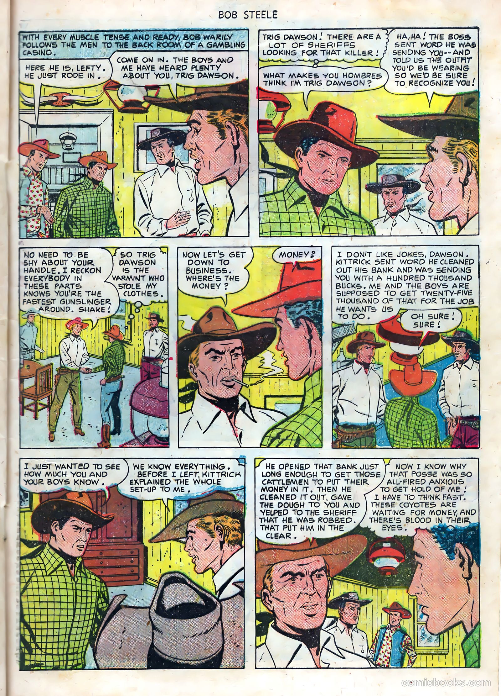 Bob Steele #6 (1951) — page 21 of 36