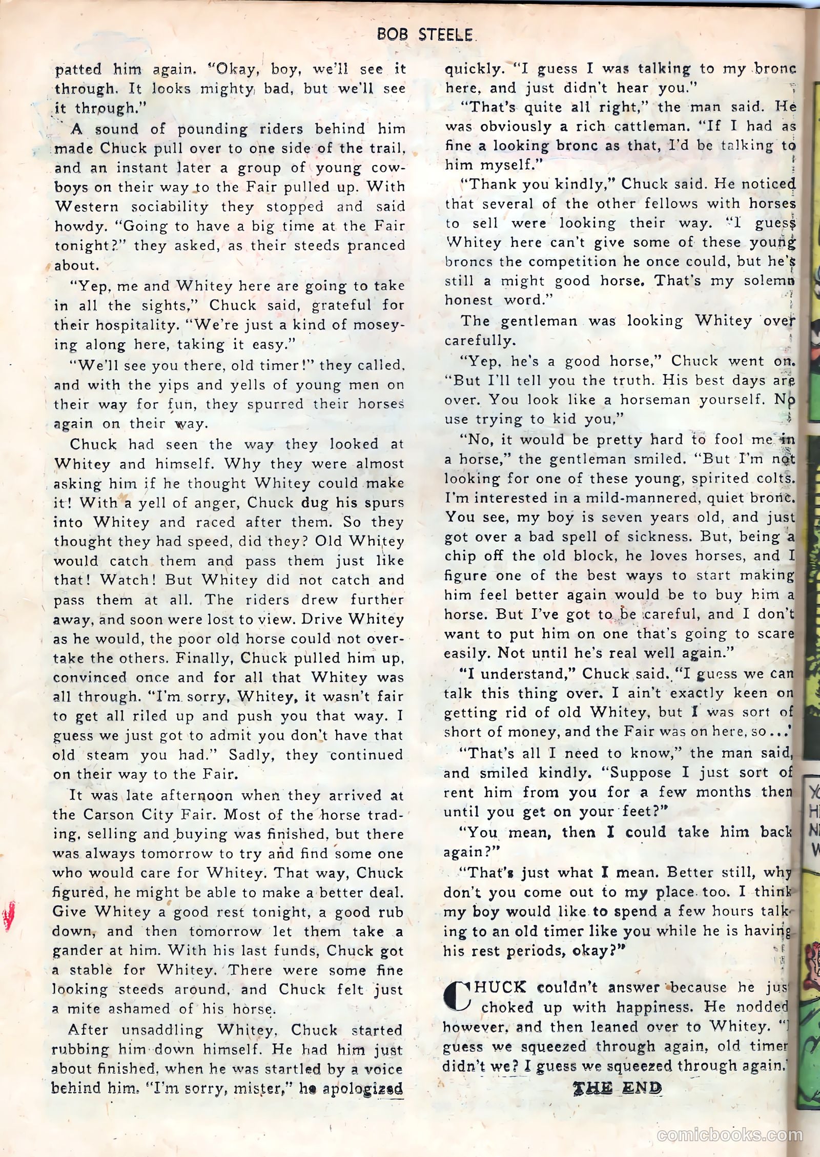 Bob Steele #6 (1951) — page 32 of 36