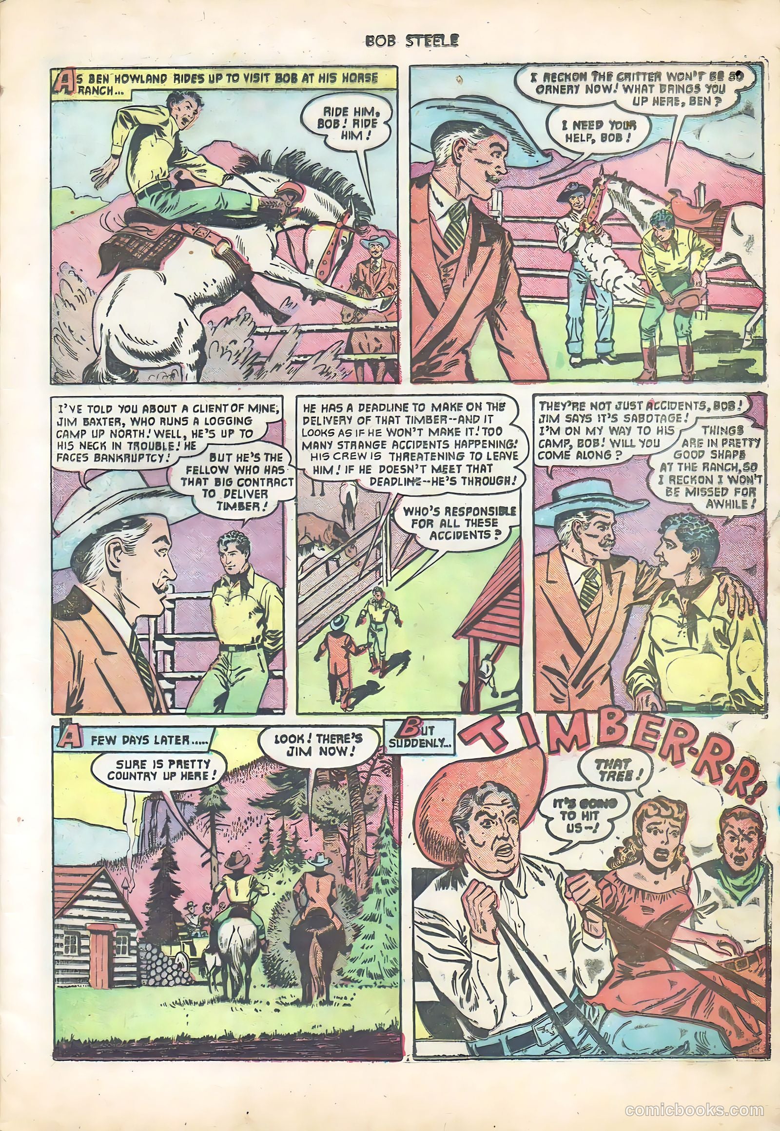 Bob Steele #7 (1951) — page 5 of 36