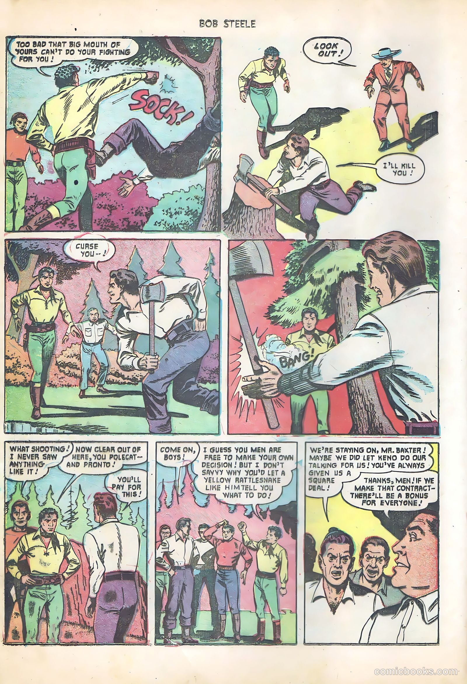 Bob Steele #7 (1951) — page 8 of 36