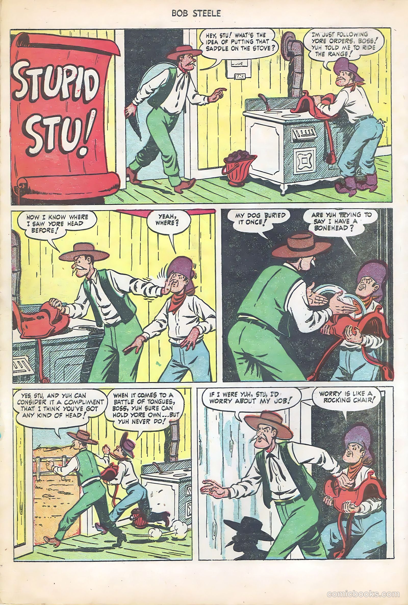 Bob Steele #7 (1951) — page 18 of 36
