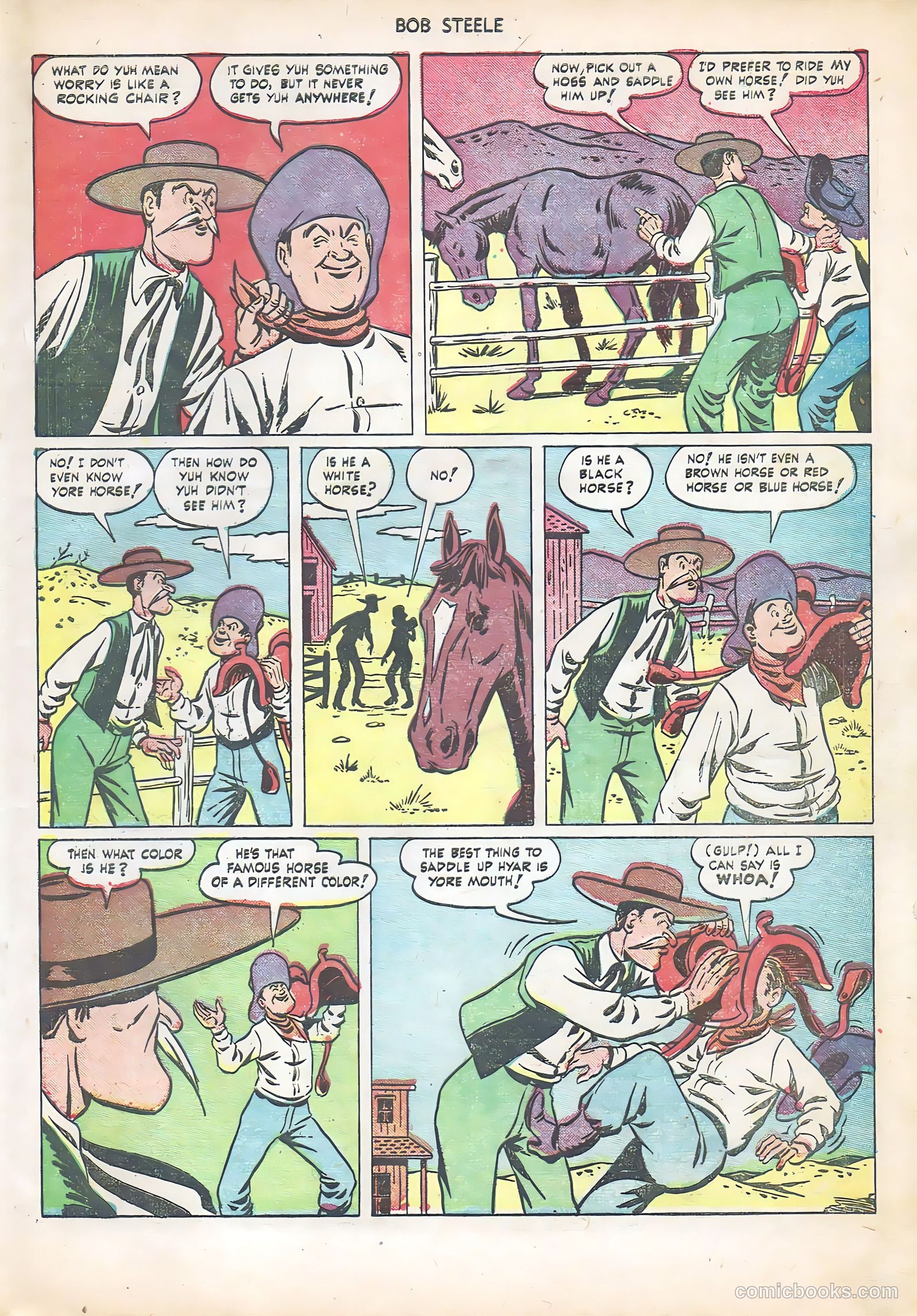 Bob Steele #7 (1951) — page 19 of 36