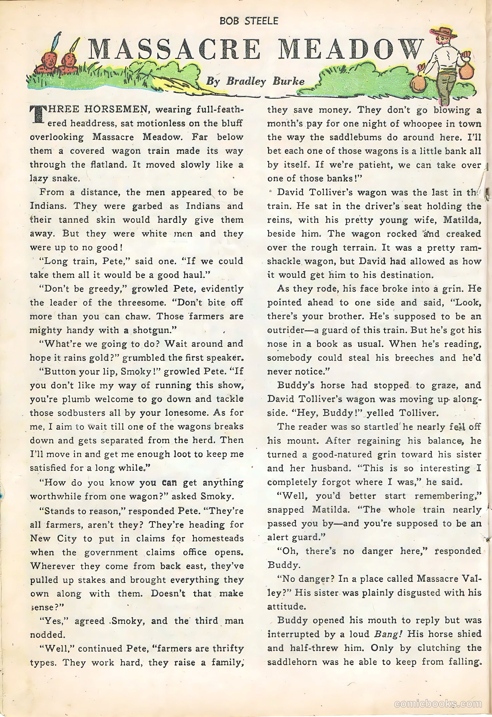 Bob Steele #7 (1951) — page 20 of 36