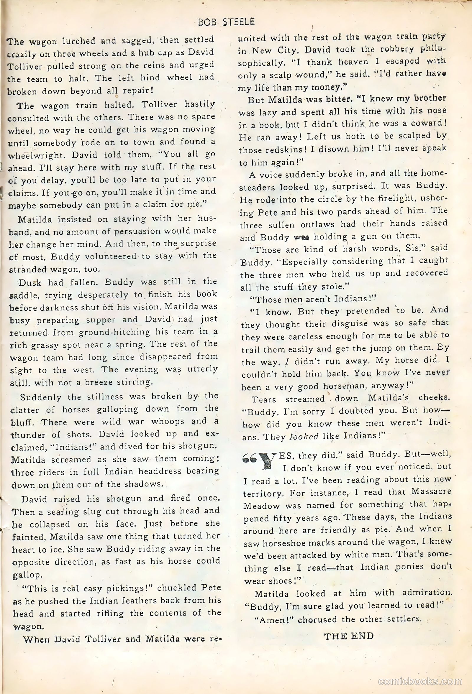 Bob Steele #7 (1951) — page 21 of 36