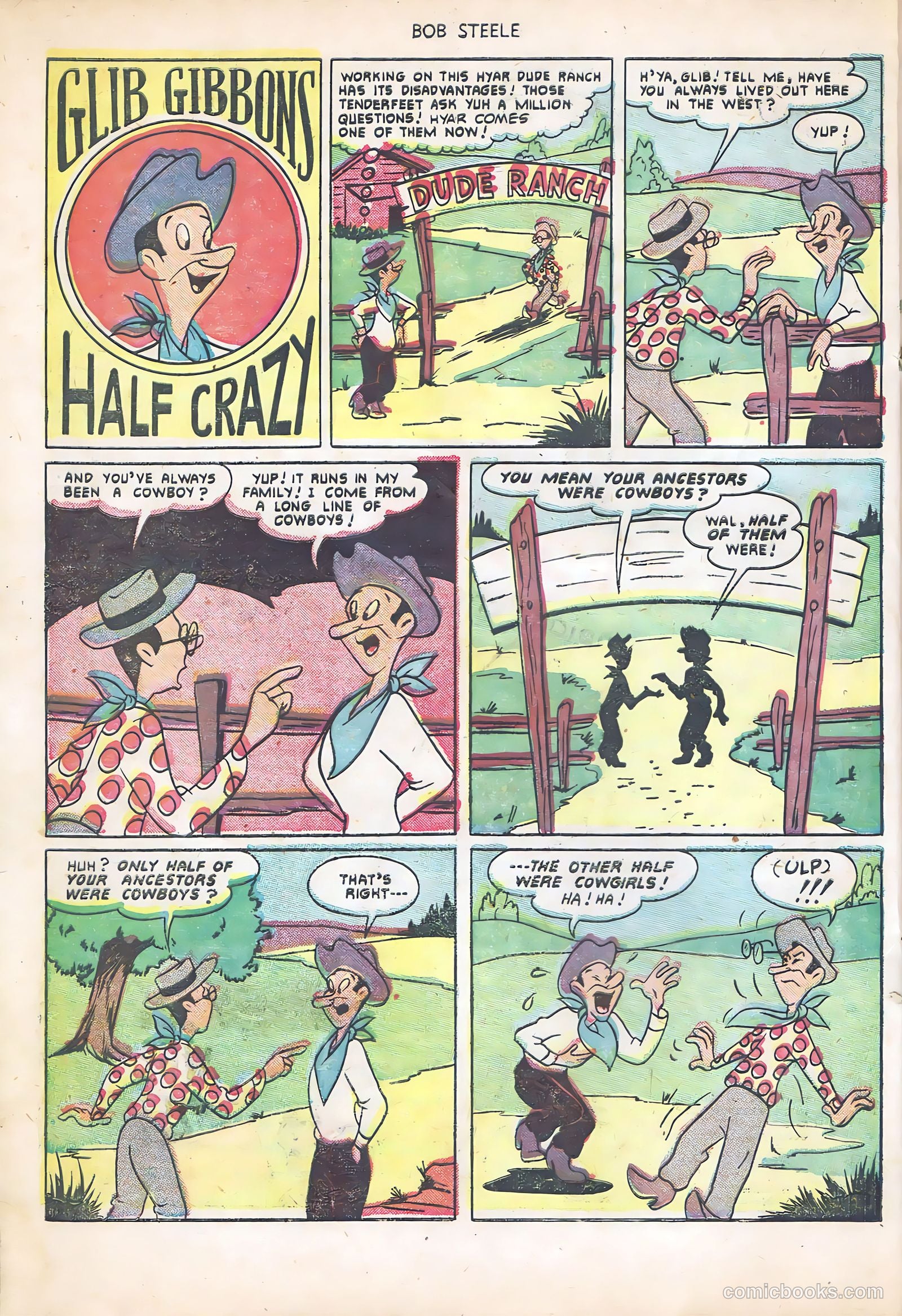 Bob Steele #7 (1951) — page 22 of 36