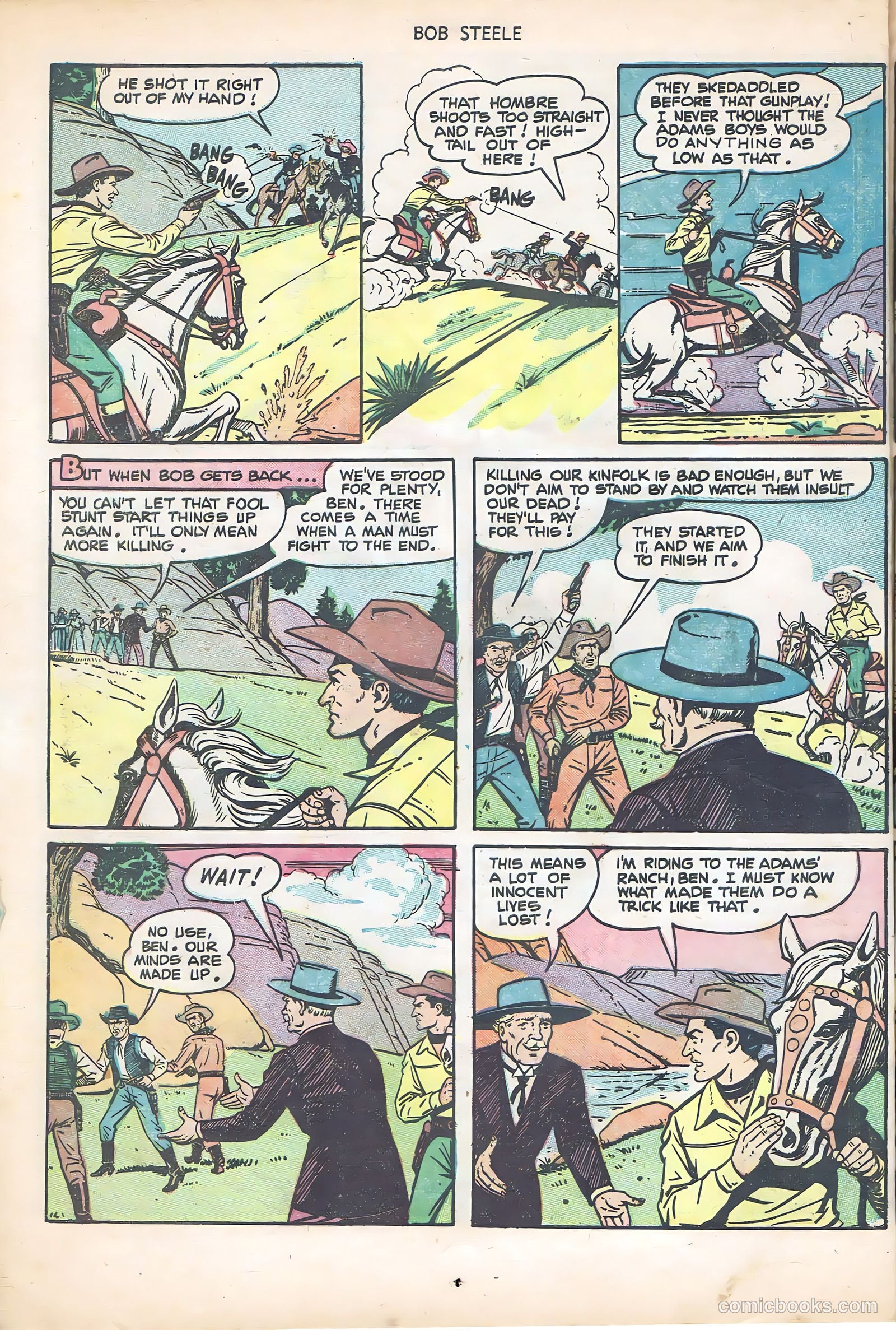 Bob Steele #7 (1951) — page 26 of 36
