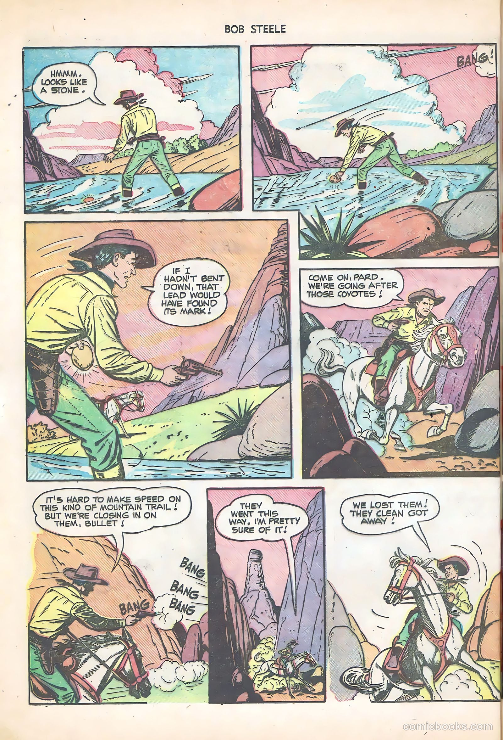 Bob Steele #7 (1951) — page 28 of 36
