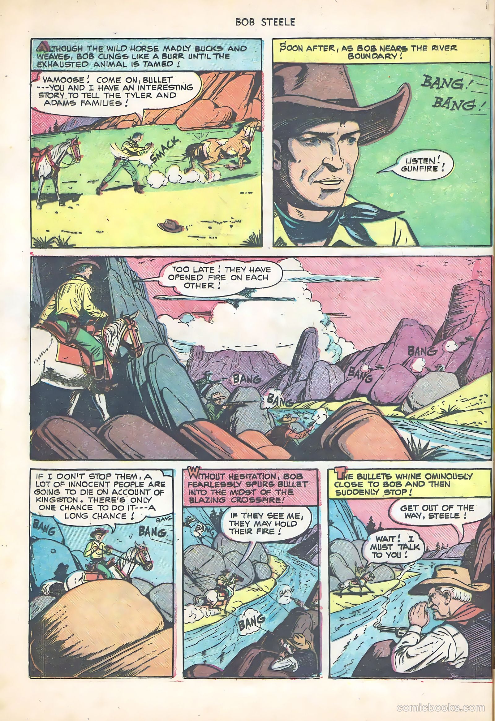 Bob Steele #7 (1951) — page 32 of 36