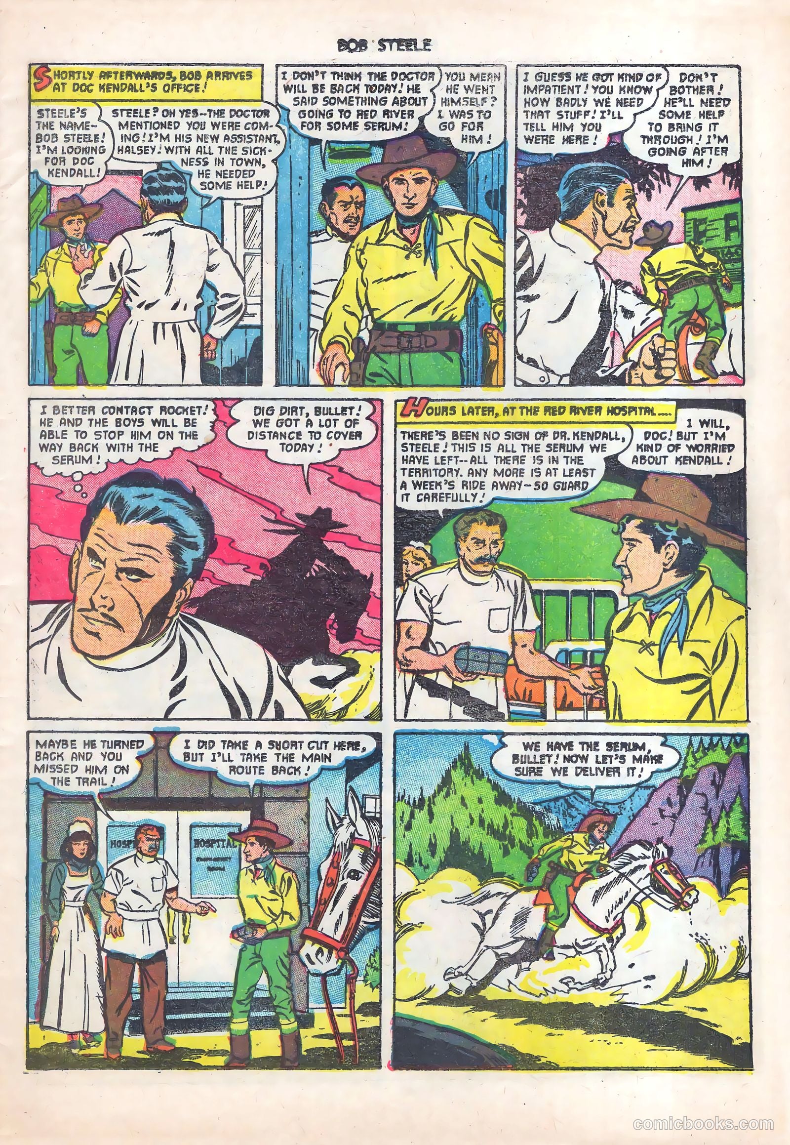 Bob Steele #8 (1952) — page 7 of 36