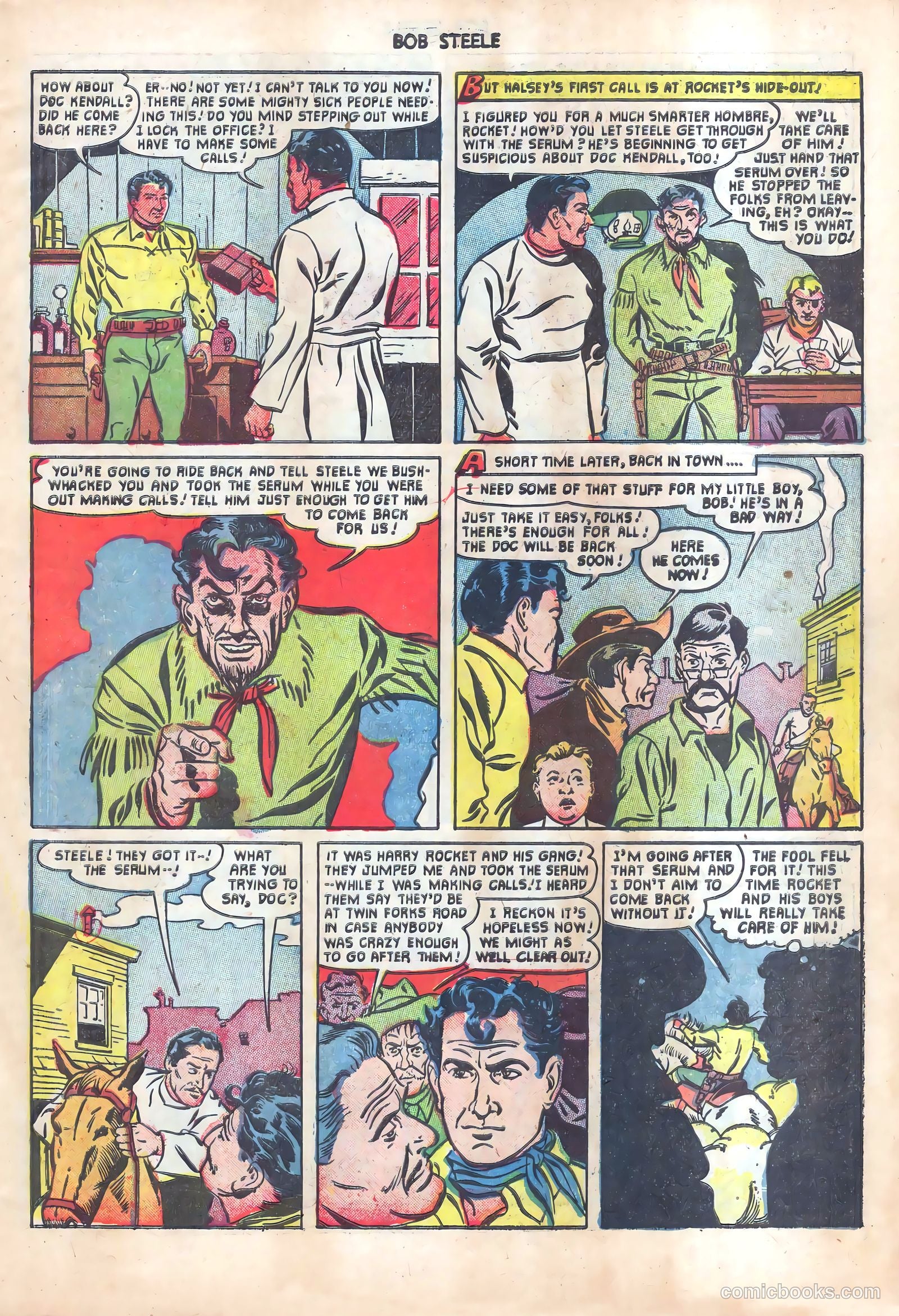 Bob Steele #8 (1952) — page 11 of 36