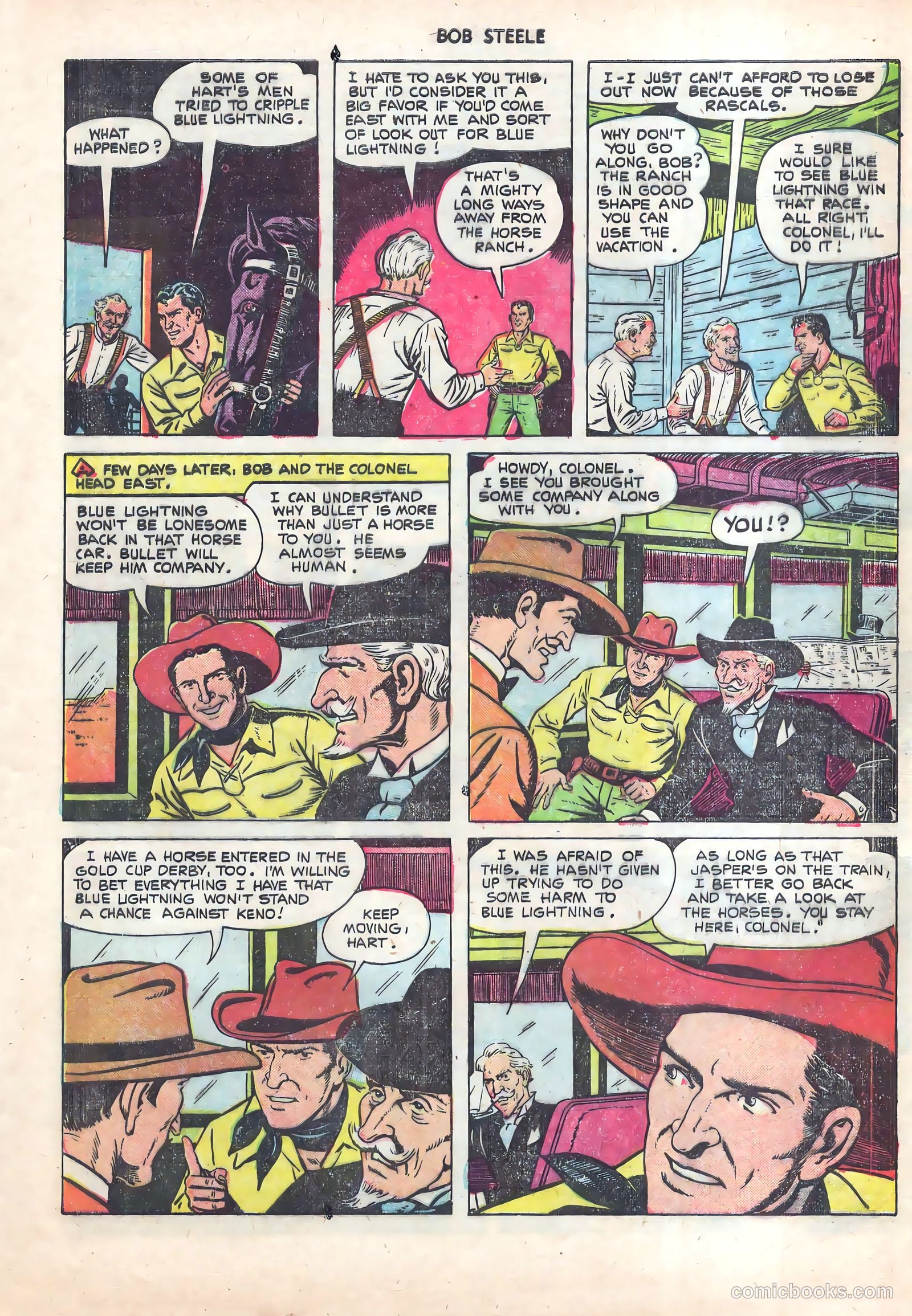 Bob Steele #8 (1952) — page 21 of 36