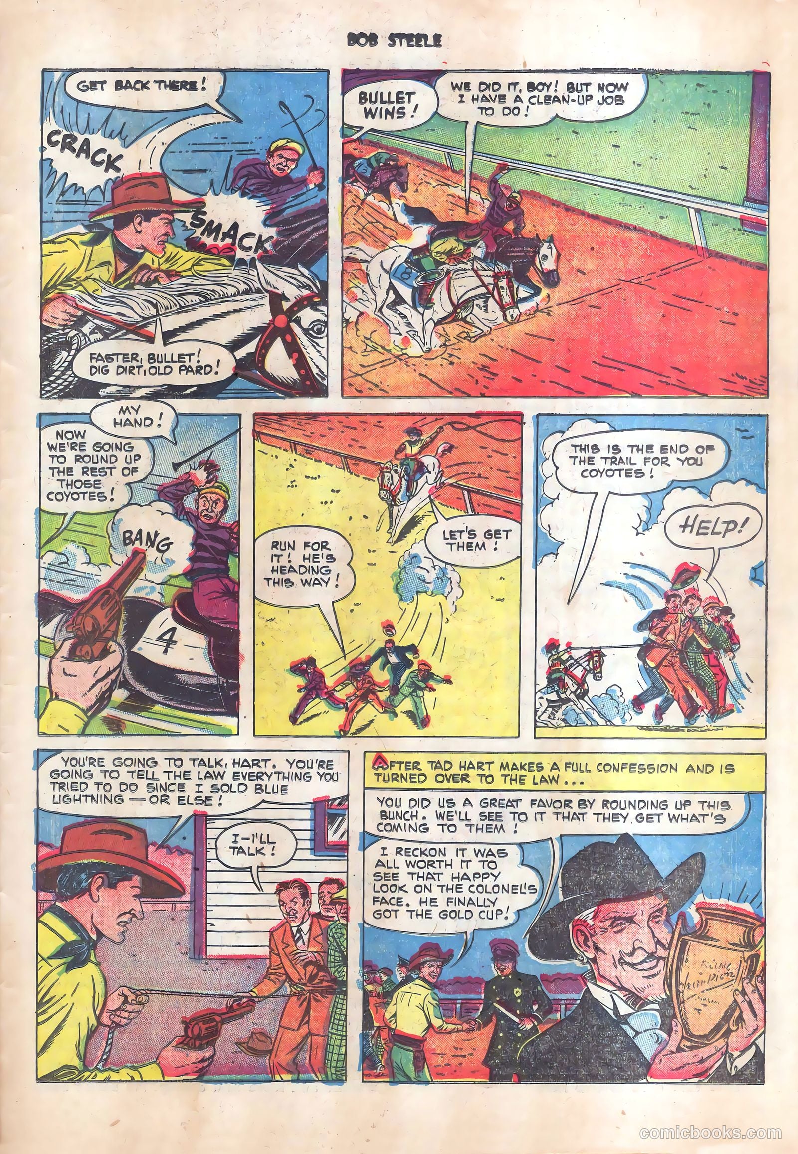 Bob Steele #8 (1952) — page 27 of 36