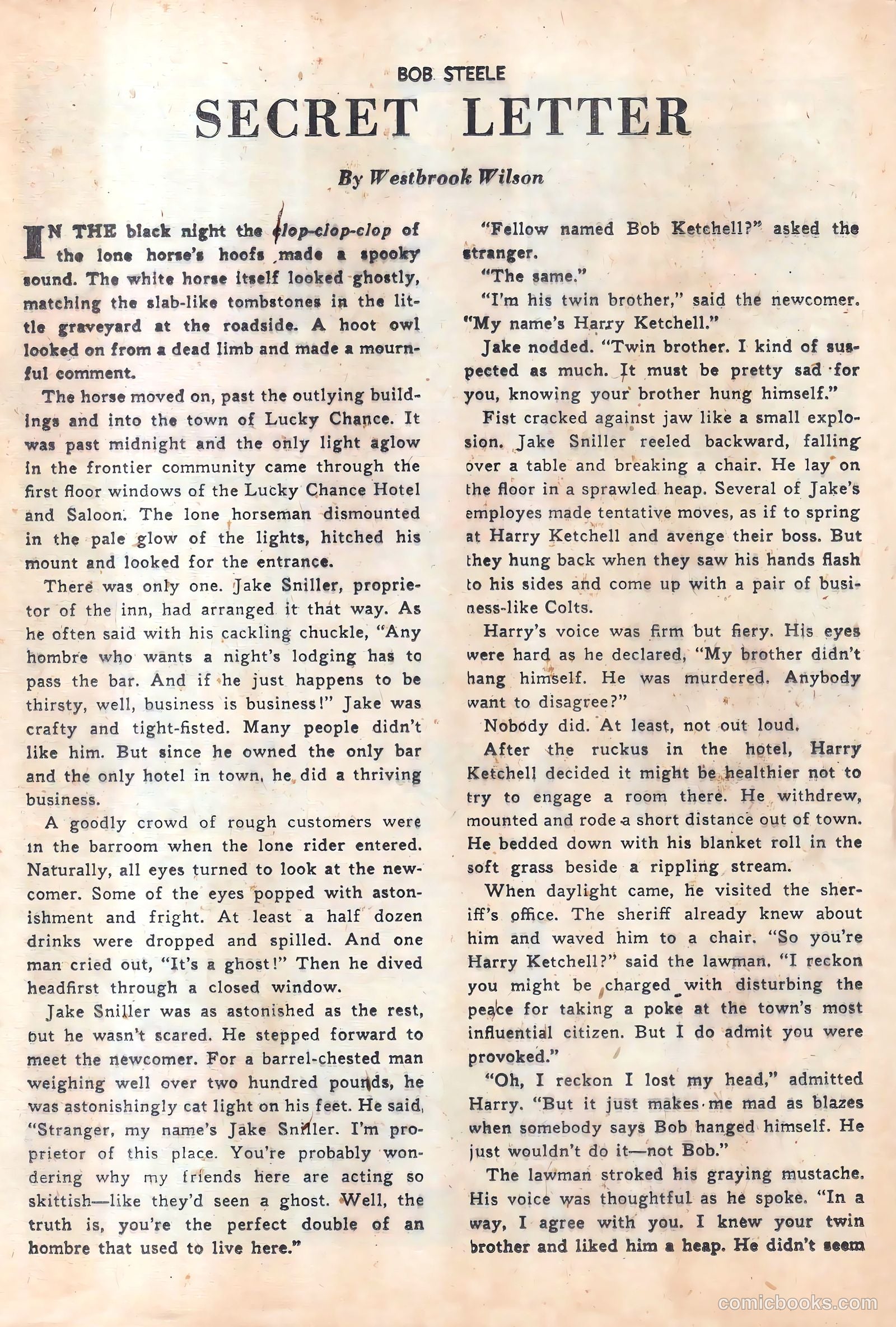 Bob Steele #8 (1952) — page 28 of 36