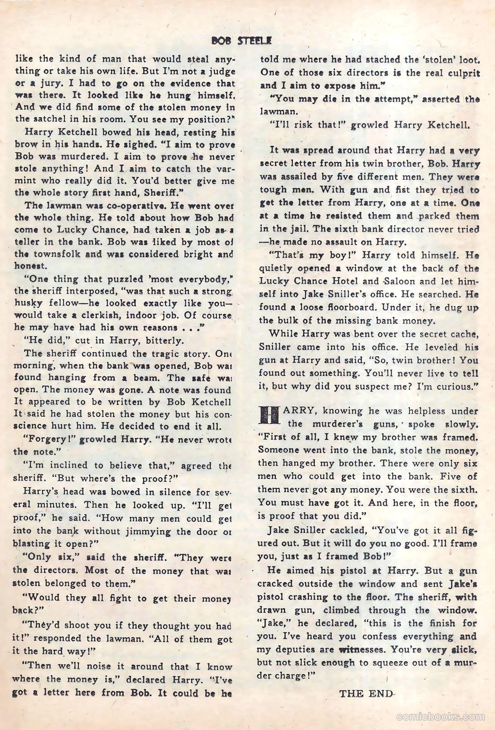 Bob Steele #8 (1952) — page 29 of 36