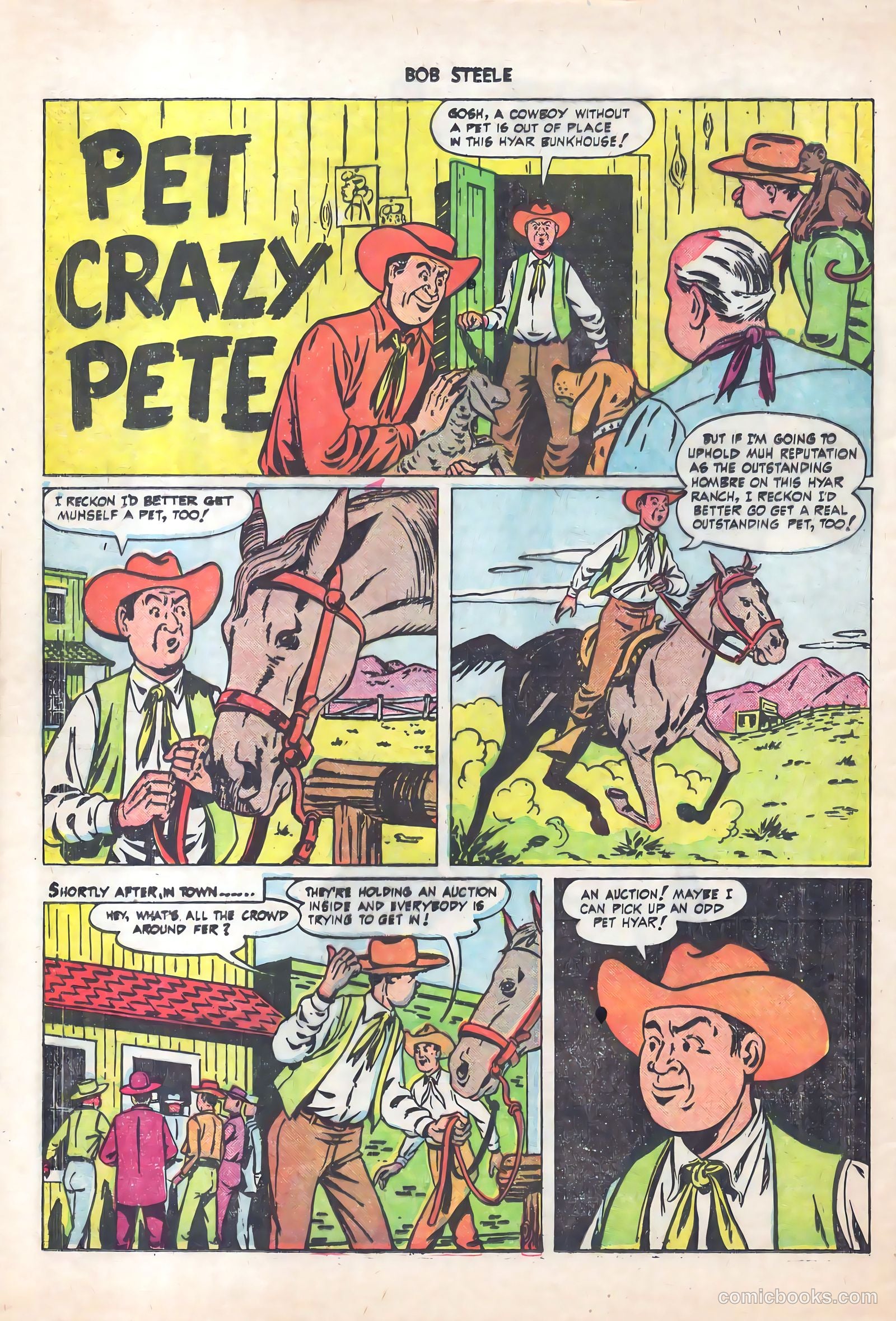 Bob Steele #8 (1952) — page 32 of 36
