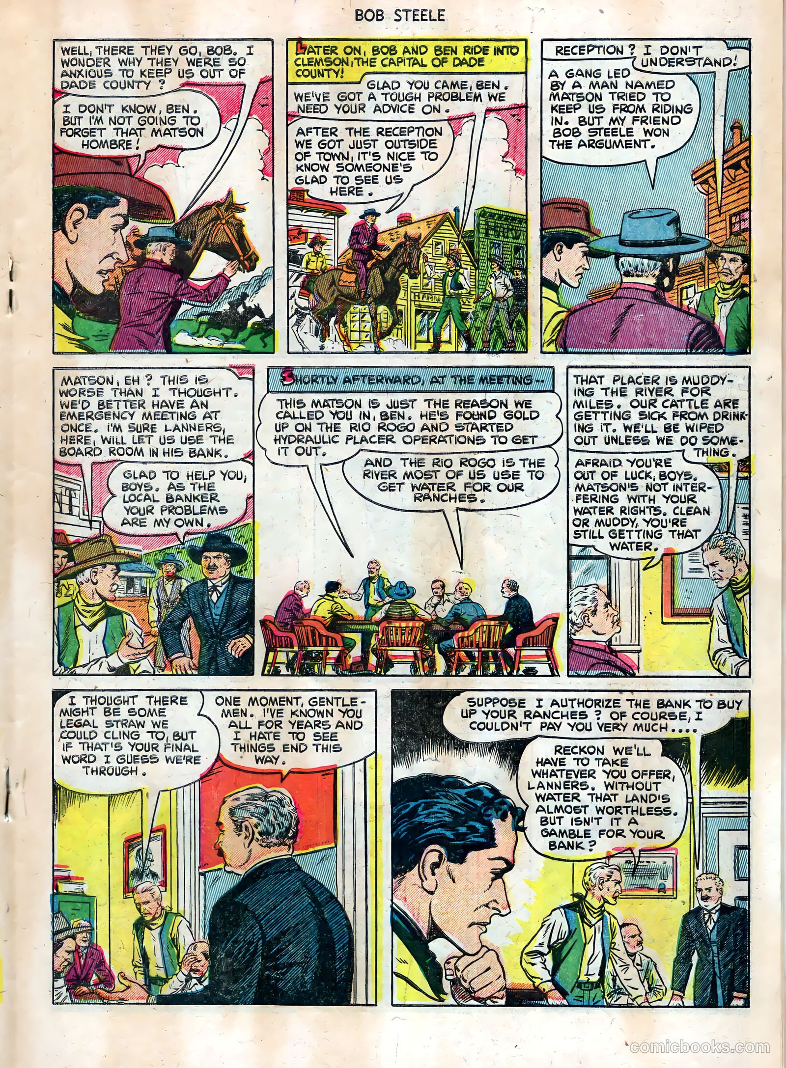 Bob Steele #9 (1952) — page 19 of 36