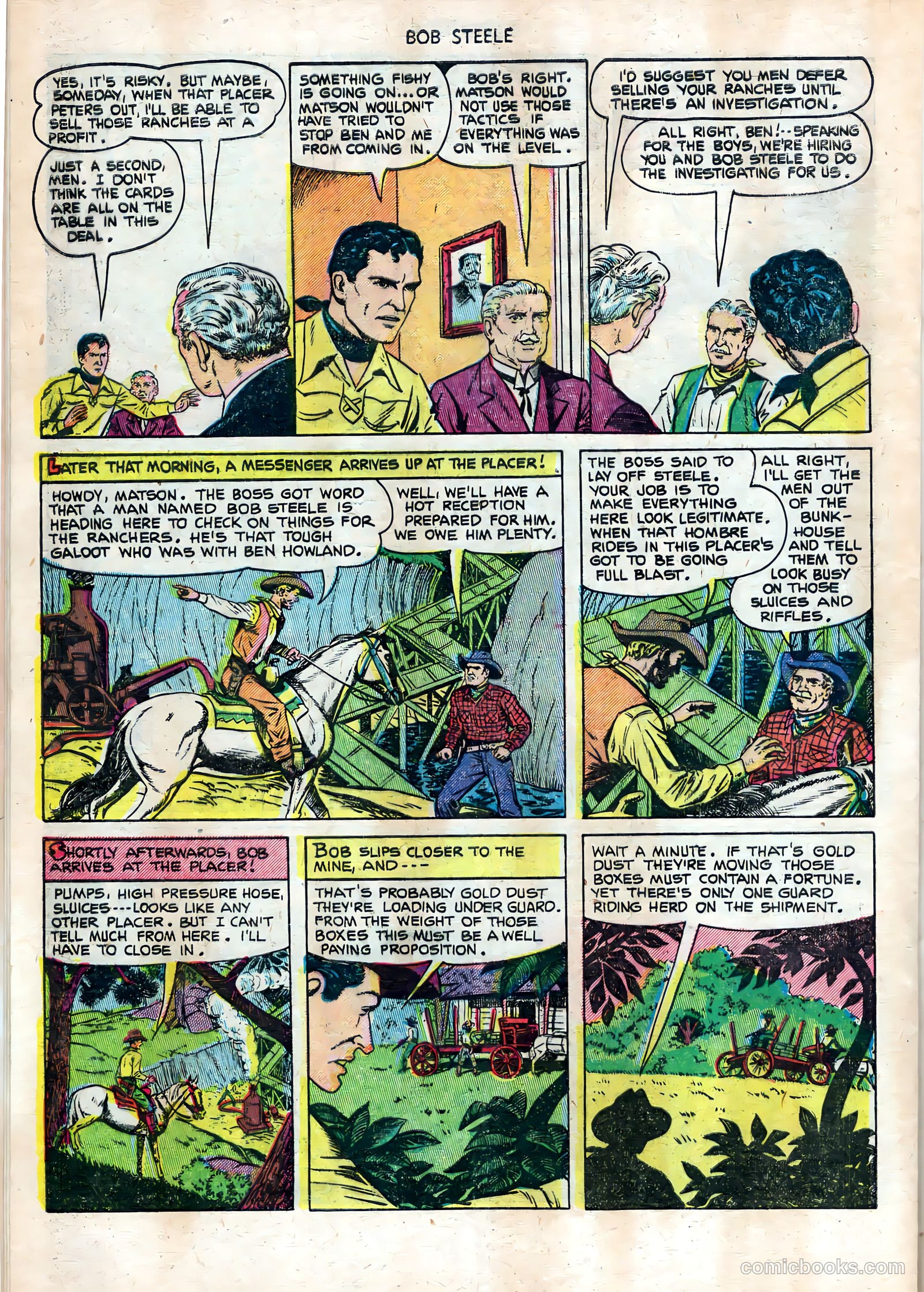 Bob Steele #9 (1952) — page 20 of 36