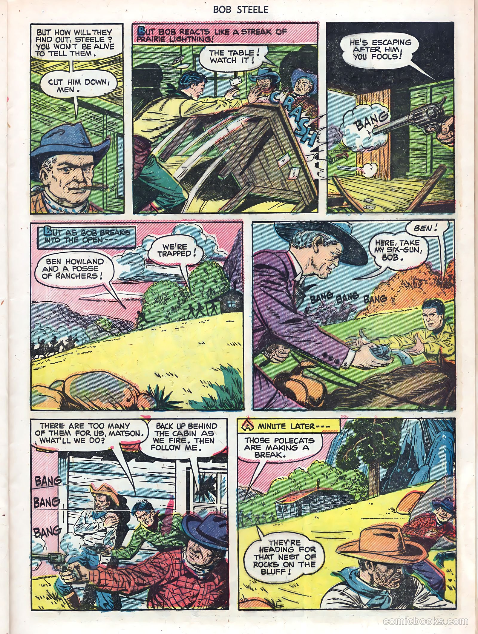 Bob Steele #9 (1952) — page 23 of 36