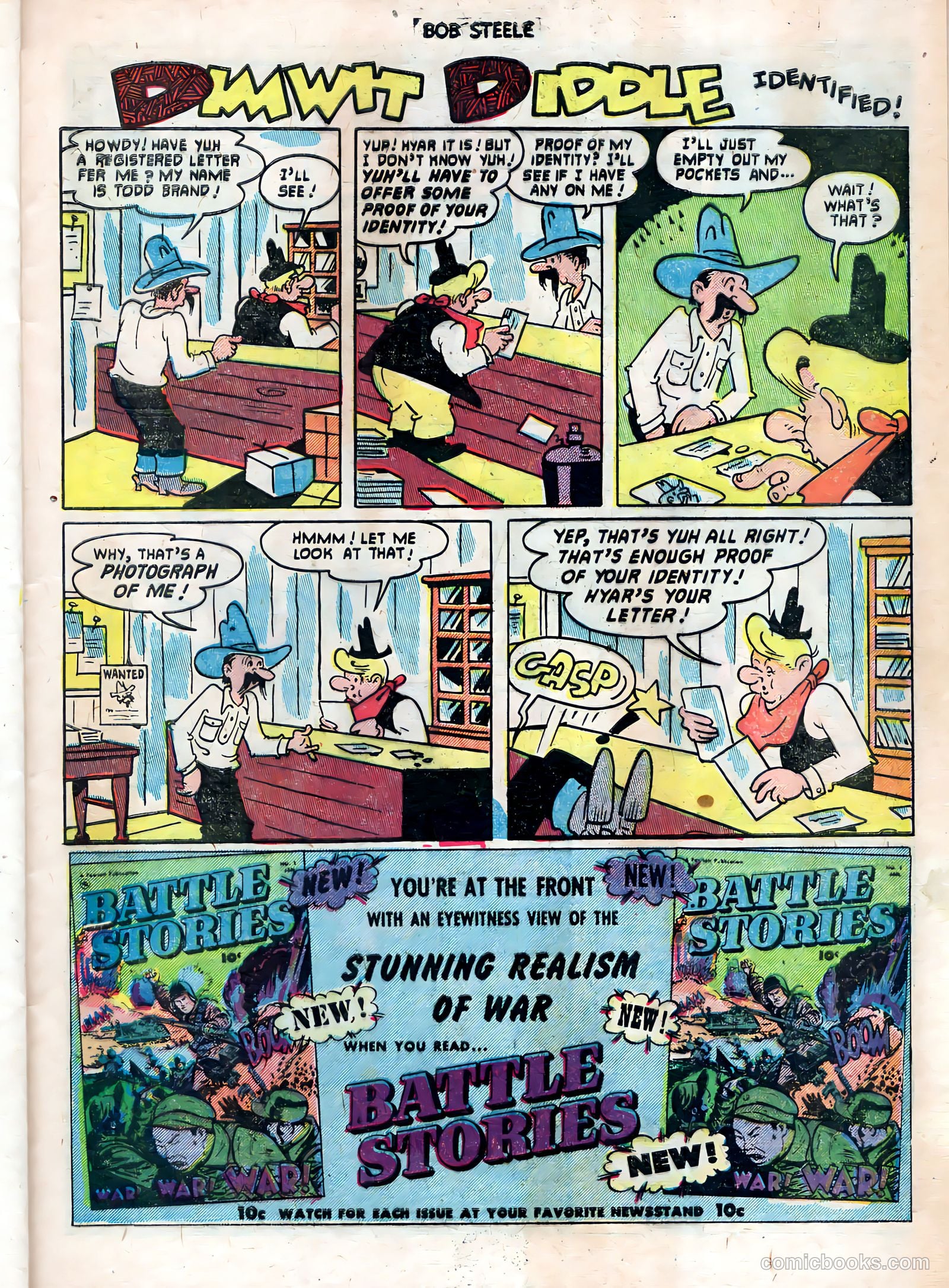 Bob Steele #9 (1952) — page 25 of 36