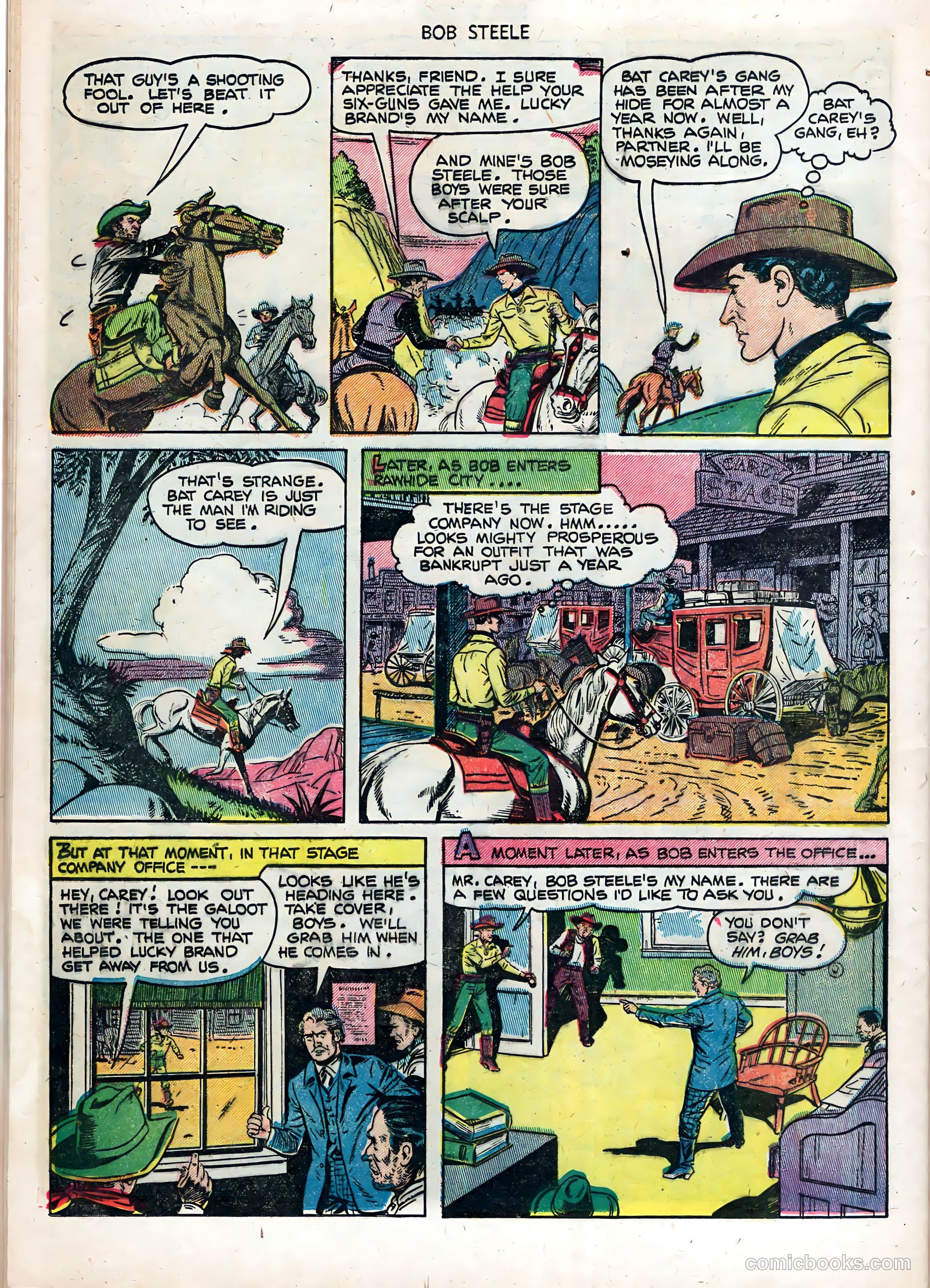 Bob Steele #9 (1952) — page 30 of 36