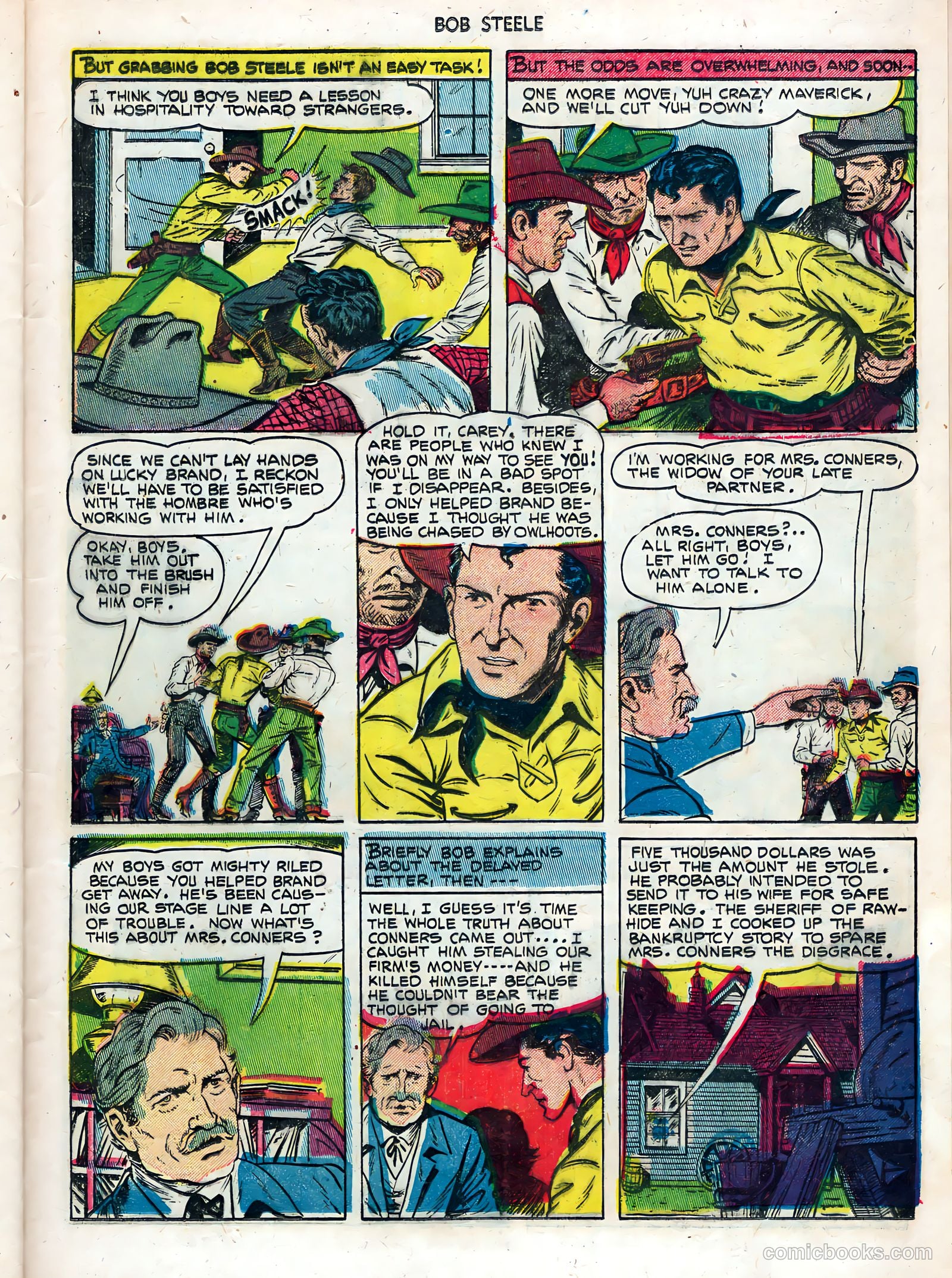 Bob Steele #9 (1952) — page 31 of 36